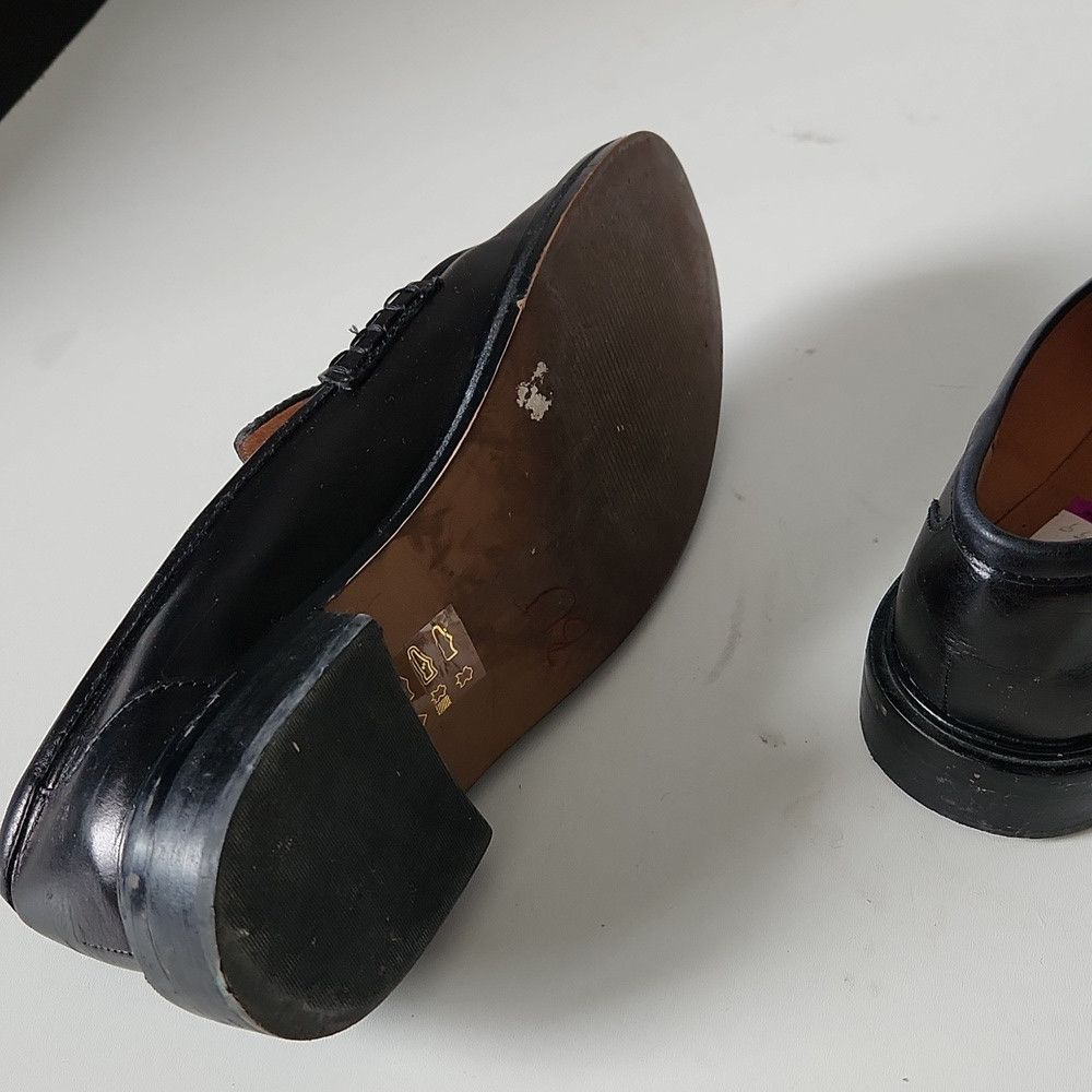 Madewell MADEWELL | The Vernon Leather Loafers Black Sz 9 Size US 9 / IT 39 - 7 Thumbnail