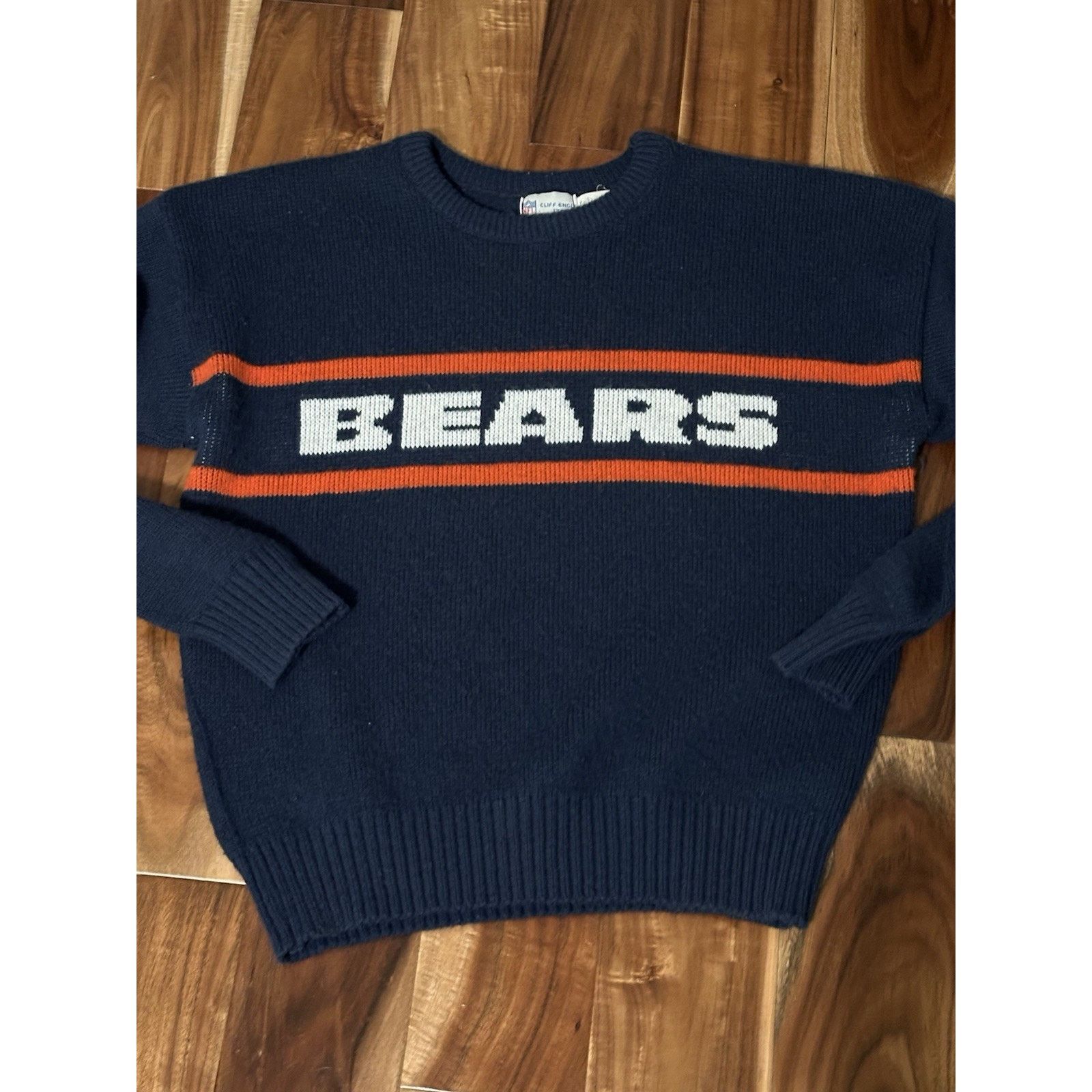 Vintage Vintage Cliff Engle NFL Chicago Bears Sweater Large Ditka Size US L / EU 52-54 / 3 - 2 Thumbnail
