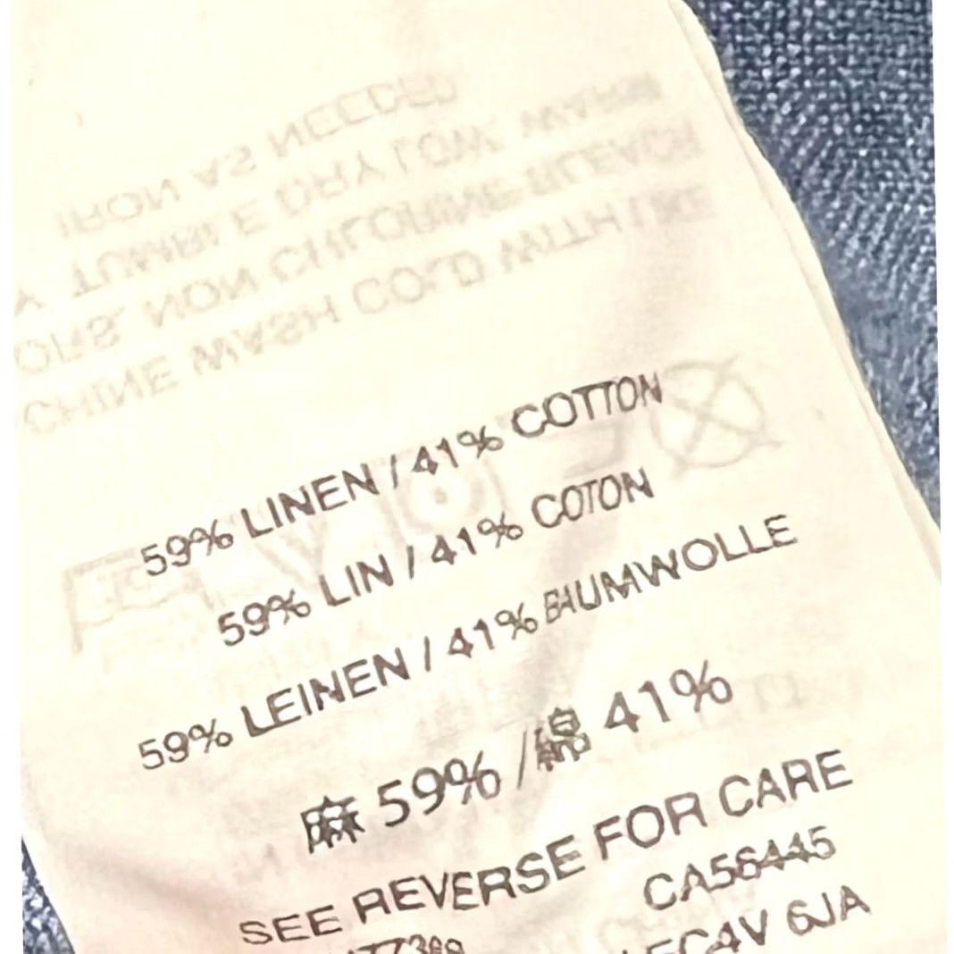 Madewell Madewell Chambray Shirt Dress Denim Linen Cotton Button Front Pockets XS Women Shirt Dress Tunic Short Sleeve Blue Size XS / US 0-2 / IT 36-38 - 8 Thumbnail