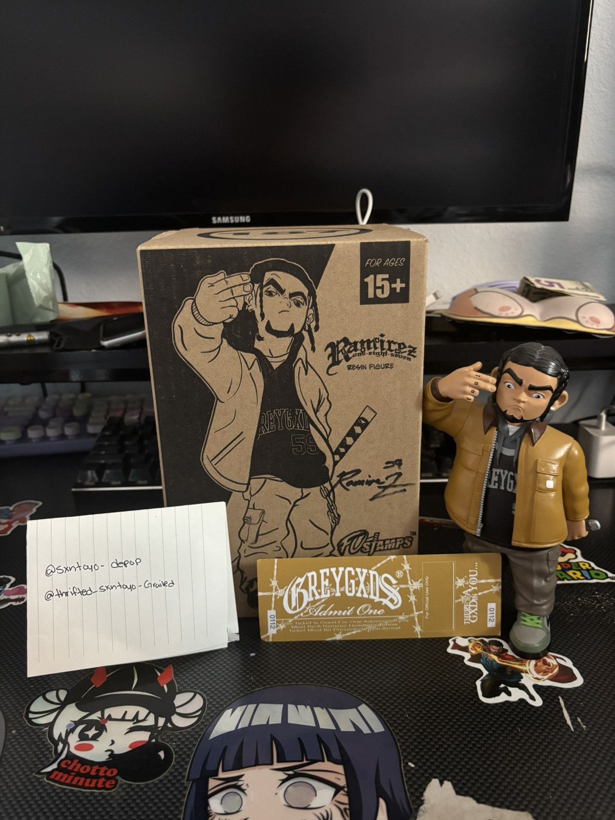 Other Ramirez x FuStamps Limited Edition Collectible Figure 2021 Size ONE SIZE - 1 Thumbnail