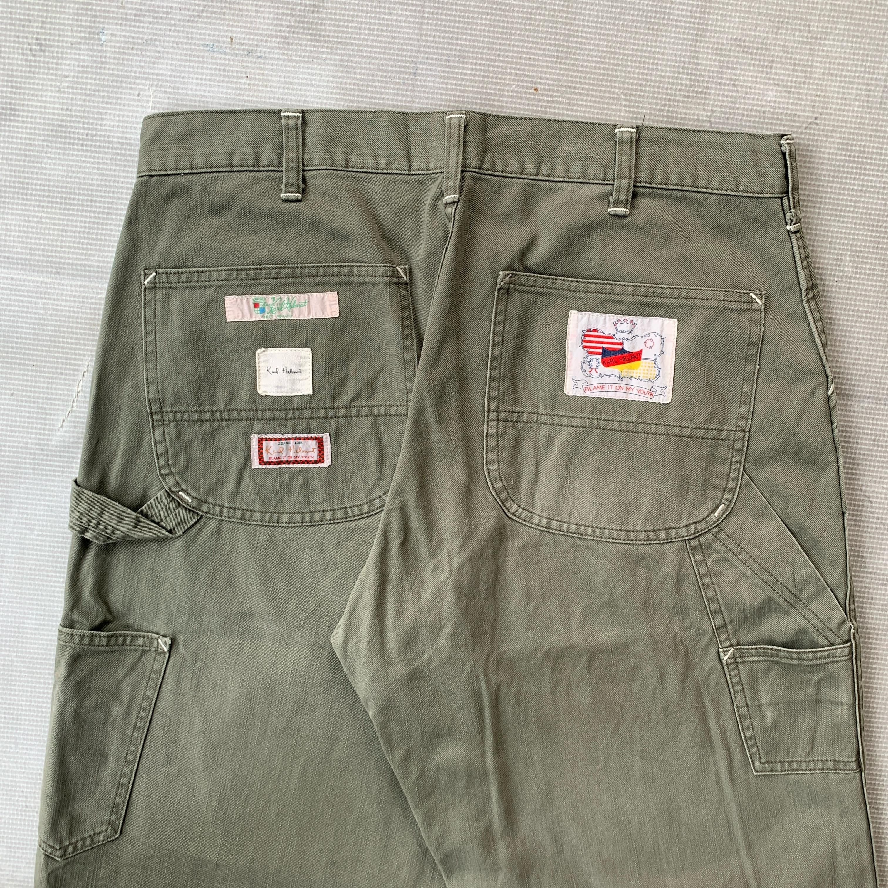Karl Helmut KARL HELMUT JAPAN CARPENTER PANTS Size US 34 / EU 50 - 2 Thumbnail