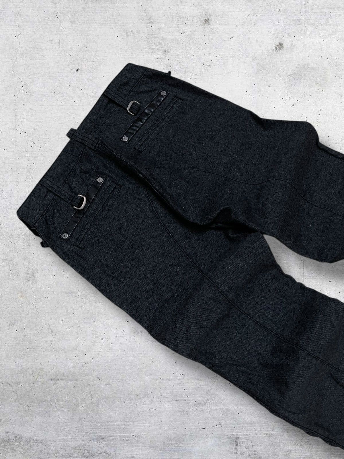 Edwin VINTAGE EDWIN BLUE TRIP 1990S DESIGNER PUNK STYLE BUSH PANT Size US 30 / EU 46 - 11 Thumbnail