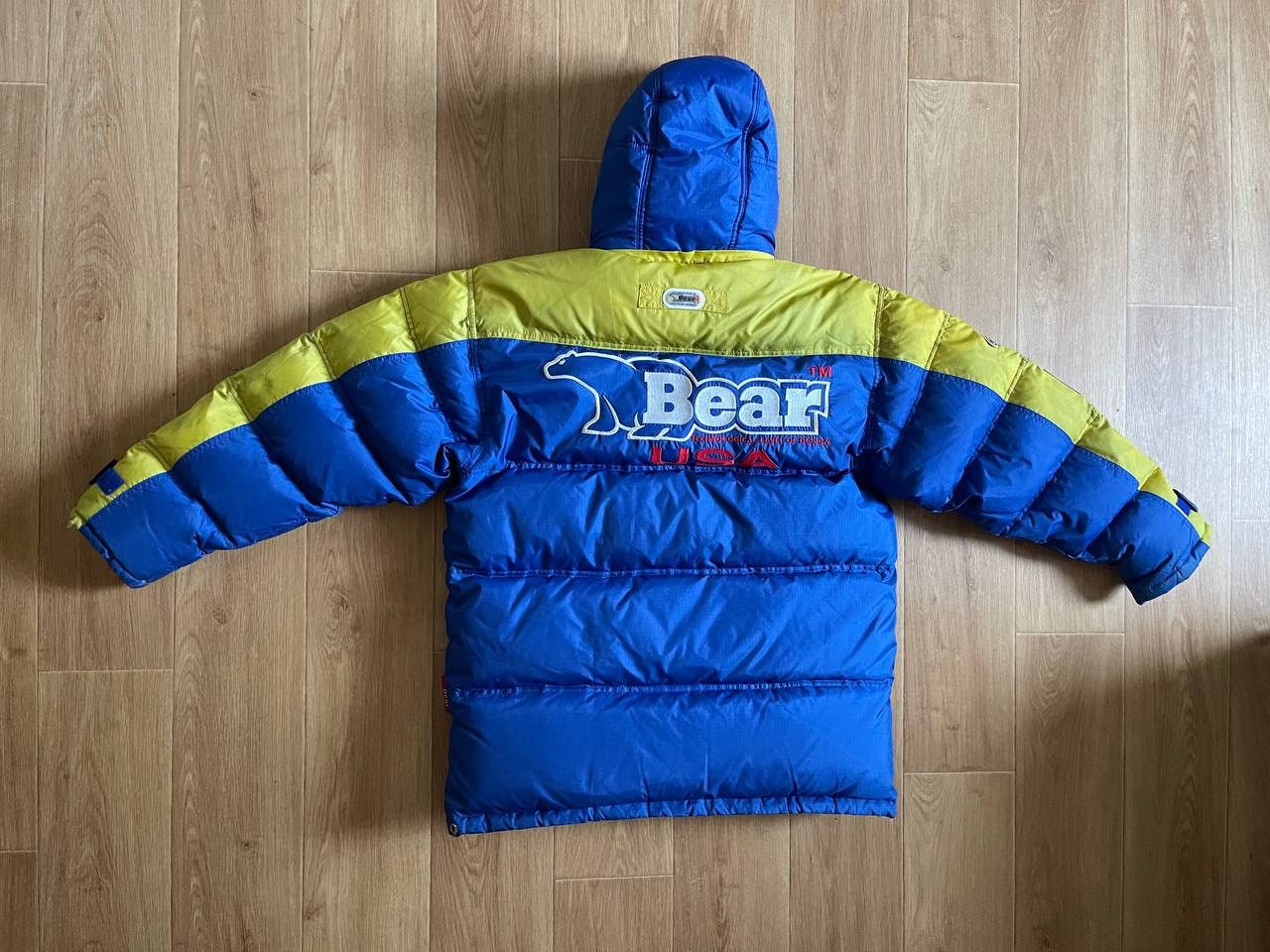 Vintage Bear Usa Down Jacket Big Logo Vintage Size US M / EU 48-50 / 2 - 13 Thumbnail