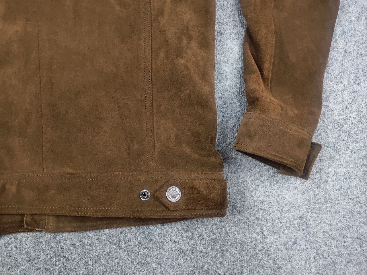 Superdry Superdry Premium suede leather tan Brown Zip British Jacket Size US XL / EU 56 / 4 - 10 Thumbnail