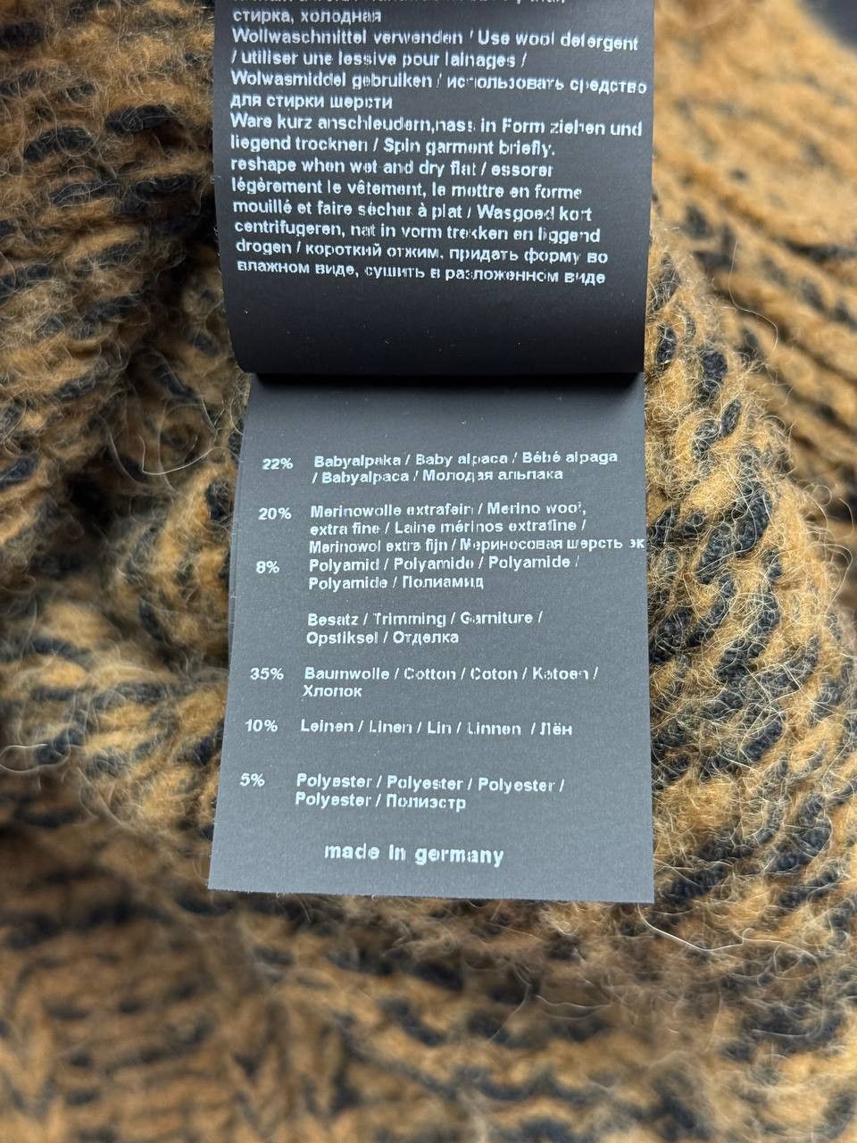 Annette Gortz Annette Gortz Avant garde/Luxury Sweater Alpaca wool Size XS Size XS / US 0-2 / IT 36-38 - 3 Thumbnail