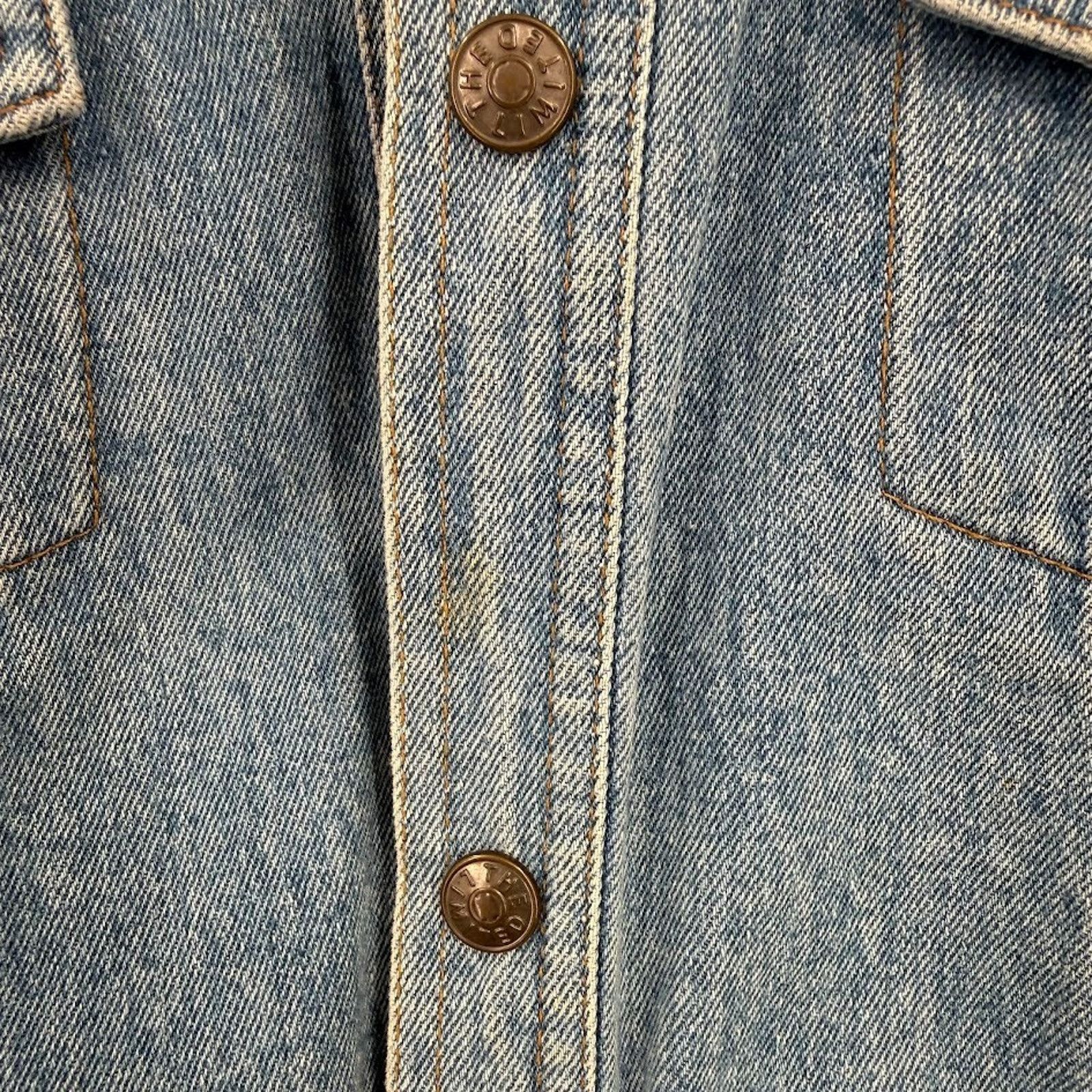 & Other Stories VINTAGE Denim The Limited Snap Closure Cropped Chest M Size M / US 6-8 / IT 42-44 - 10 Thumbnail