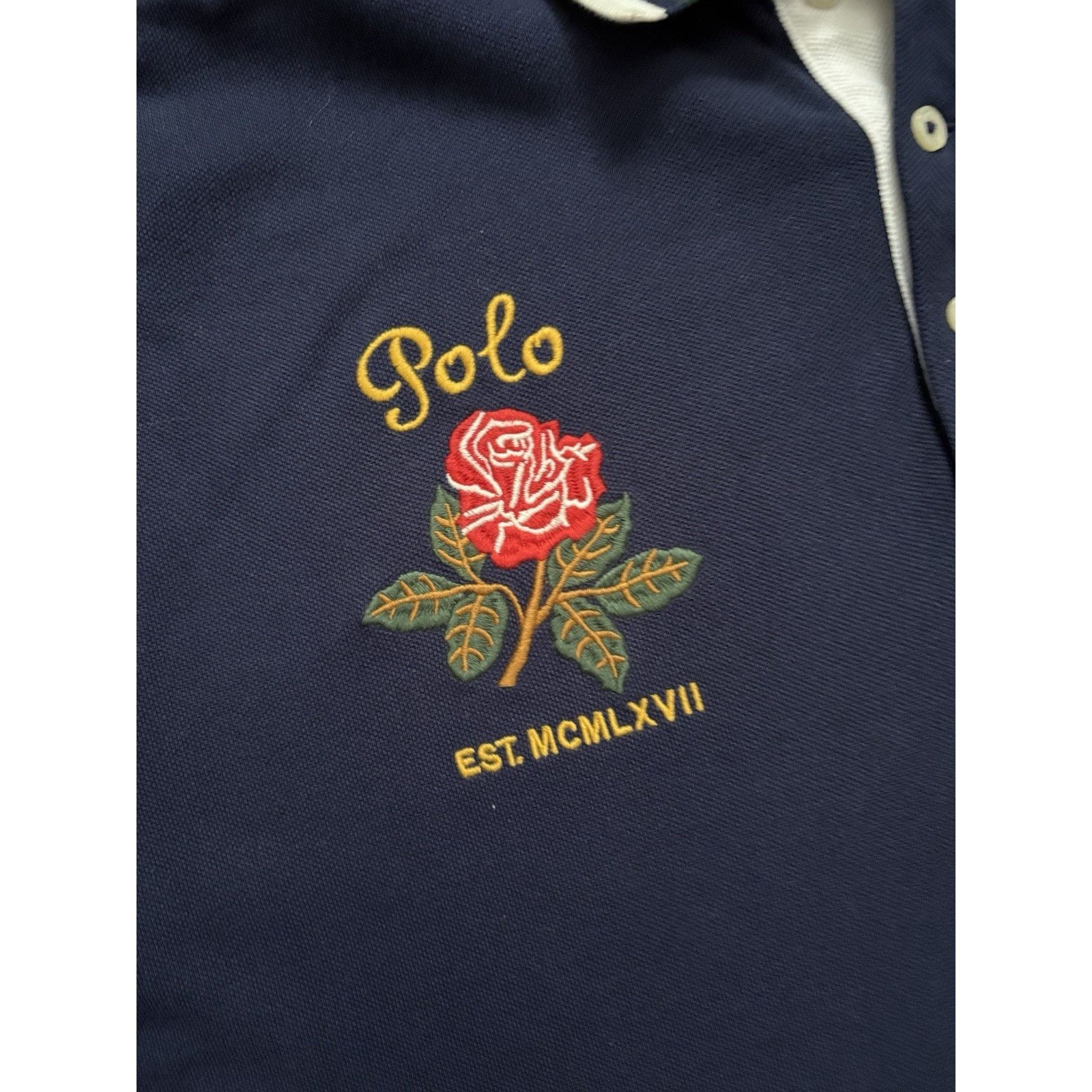 Polo Ralph Lauren Polo Ralph Lauren Crest Big Pony Classic-Fit Flag Crest Shrt Size US XL / EU 56 / 4 - 3 Thumbnail