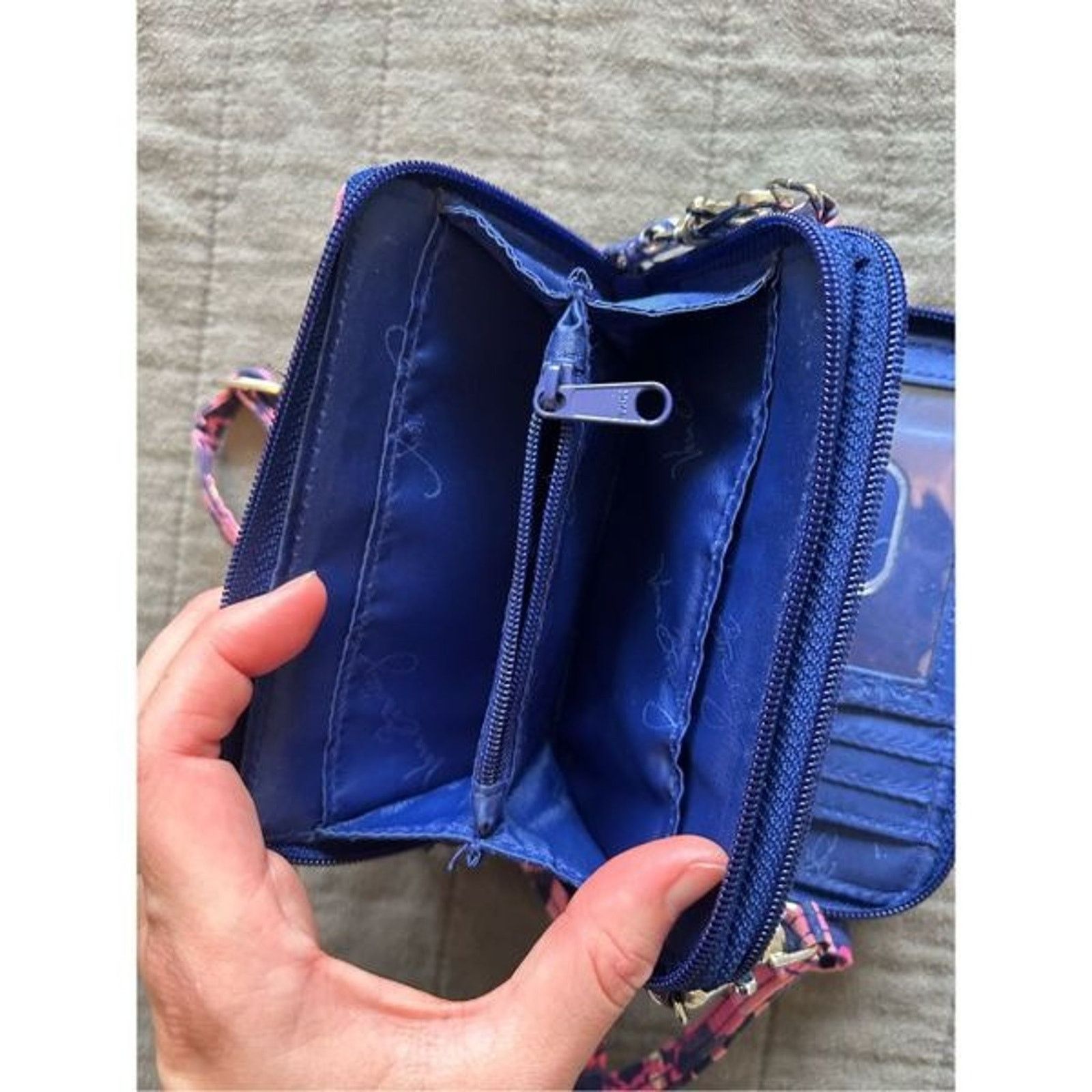 Vera Bradley Vera Bradley All in One Crossbody Wrisltet Wallet Katalina Size ONE SIZE - 8 Thumbnail