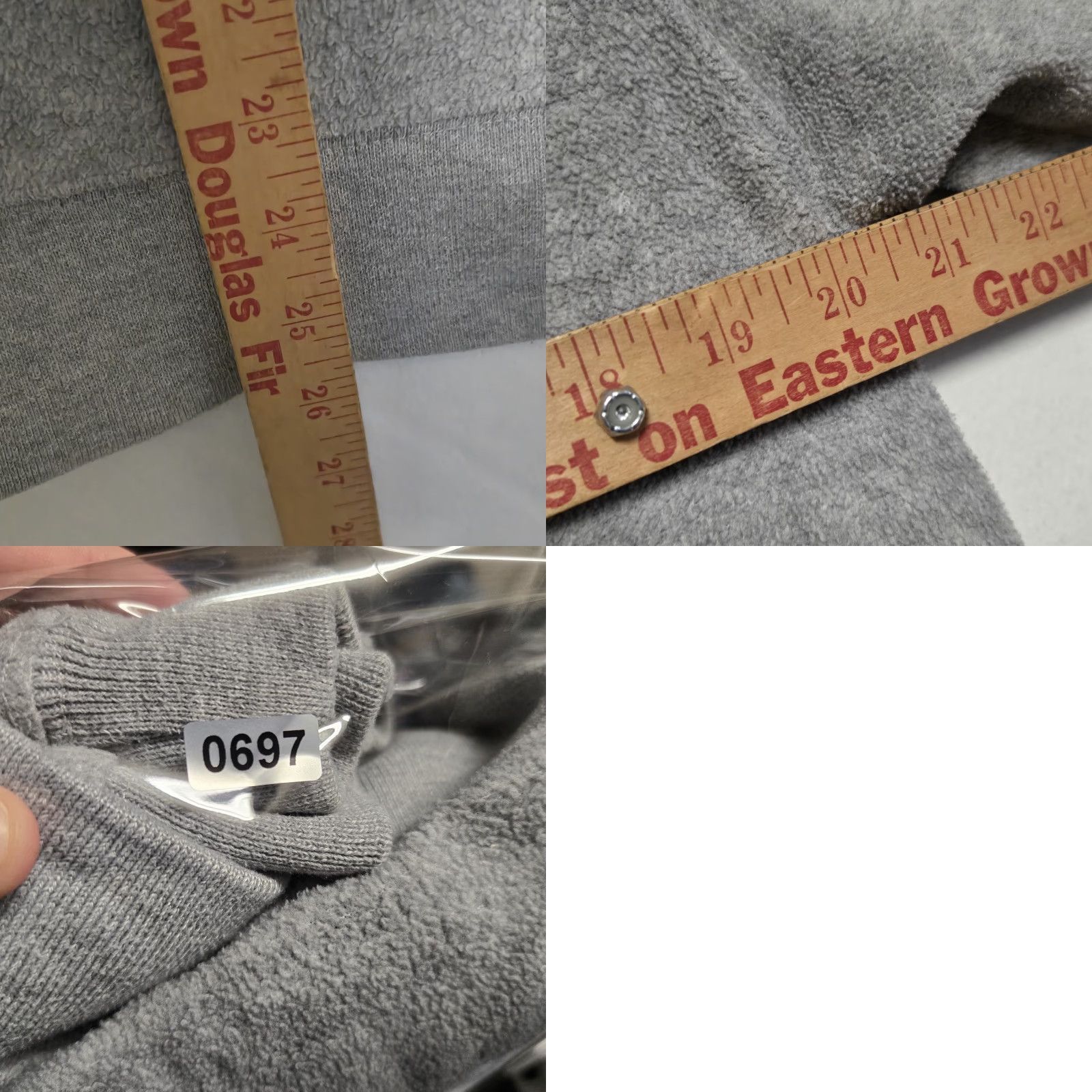 Disney Disney Sweatshirt Mens S Gray Fleece Embroidered Logo Star of Stripes Pooh 90s Vintage Tigger Costume Cartoon Size US S / EU 44-46 / 1 - 8 Thumbnail