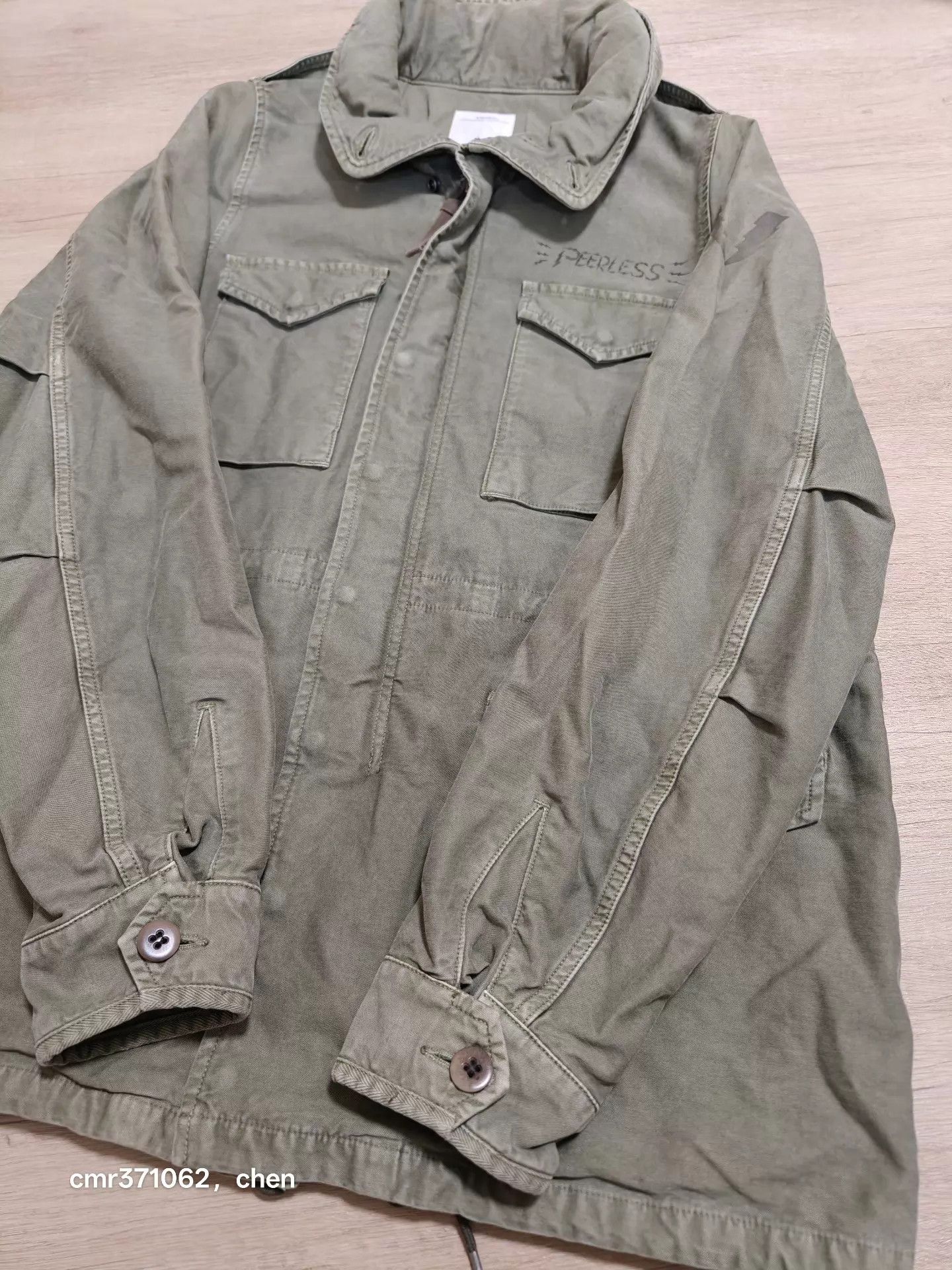 Visvim visvim 18AW Spot Bickle Olive 2 4-Pkt Riri Zip Jkt Size US M / EU 48-50 / 2 - 5 Thumbnail