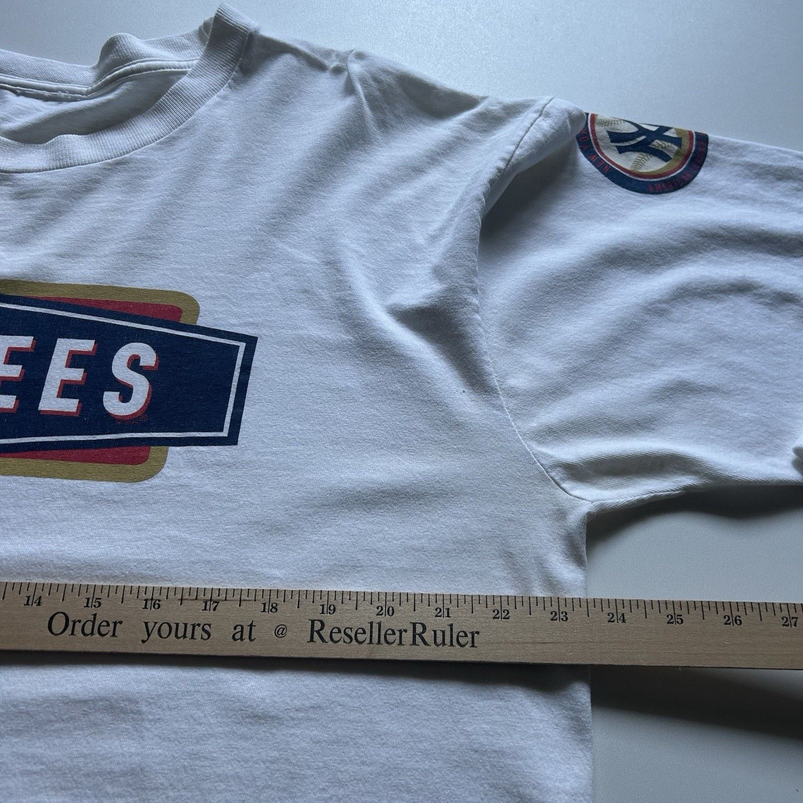 MLB Vintage Nike T Shirt XL Y2K New York Yankees MLB Long Sleeve Size US XL / EU 56 / 4 - 8 Thumbnail
