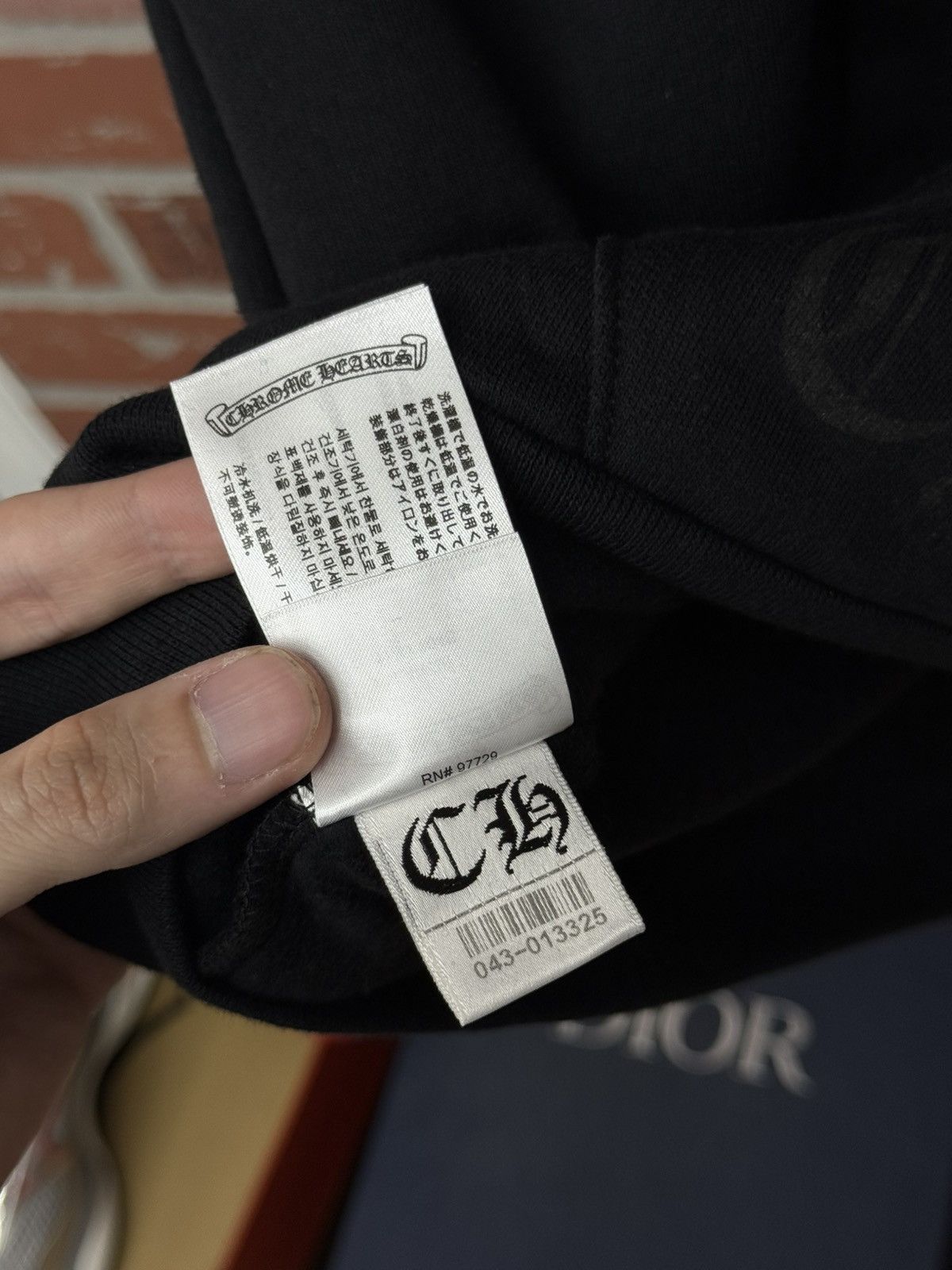 Chrome Hearts L - Authentic Chrome Hearts Black Silver Hoodie (NEW) Size US L / EU 52-54 / 3 - 18 Thumbnail