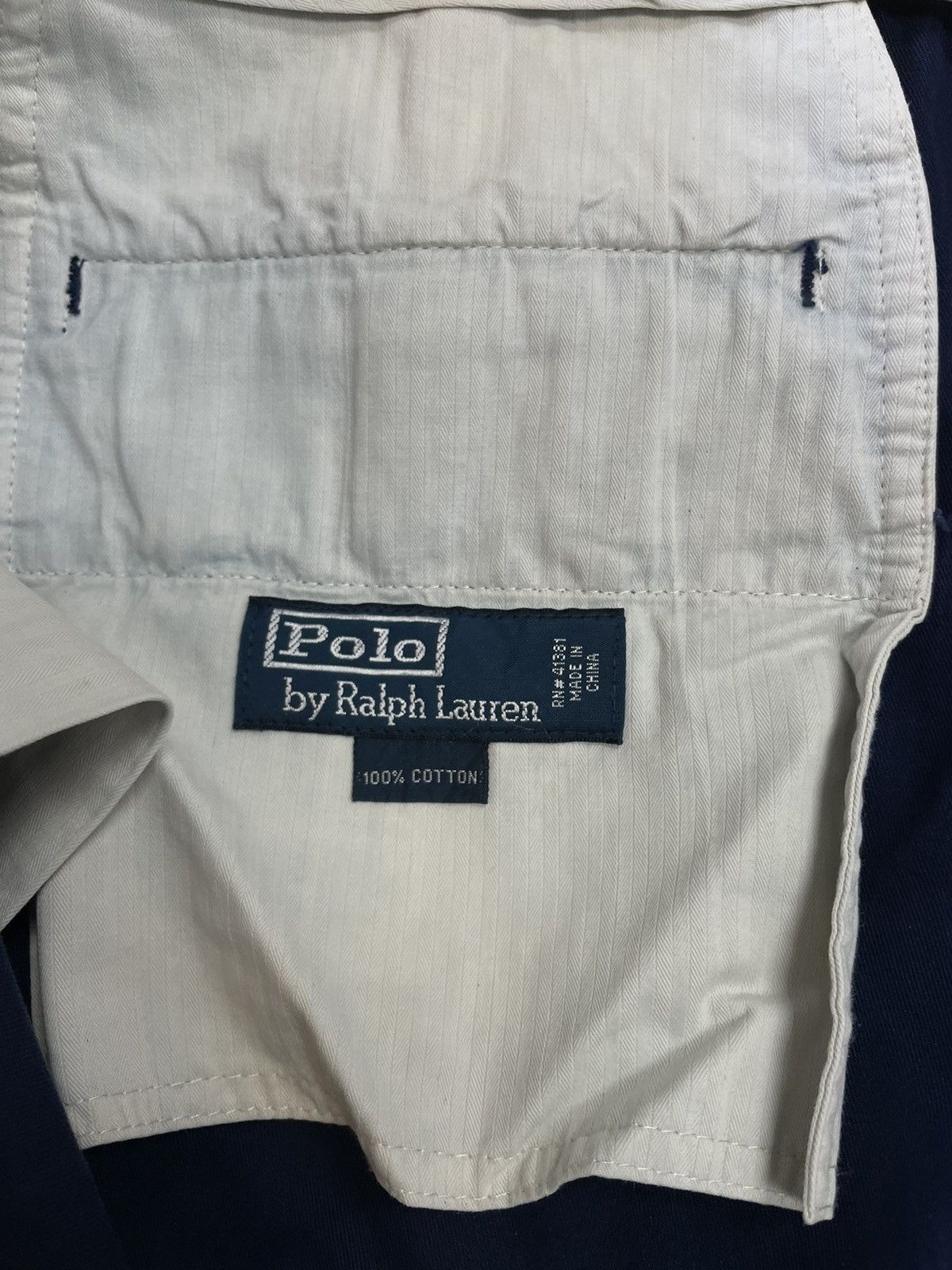 Polo Ralph Lauren × Vintage All Over Embroidered Nautical Flags Flat Front Chino Pant Size US 38 / EU 54 - 7 Thumbnail