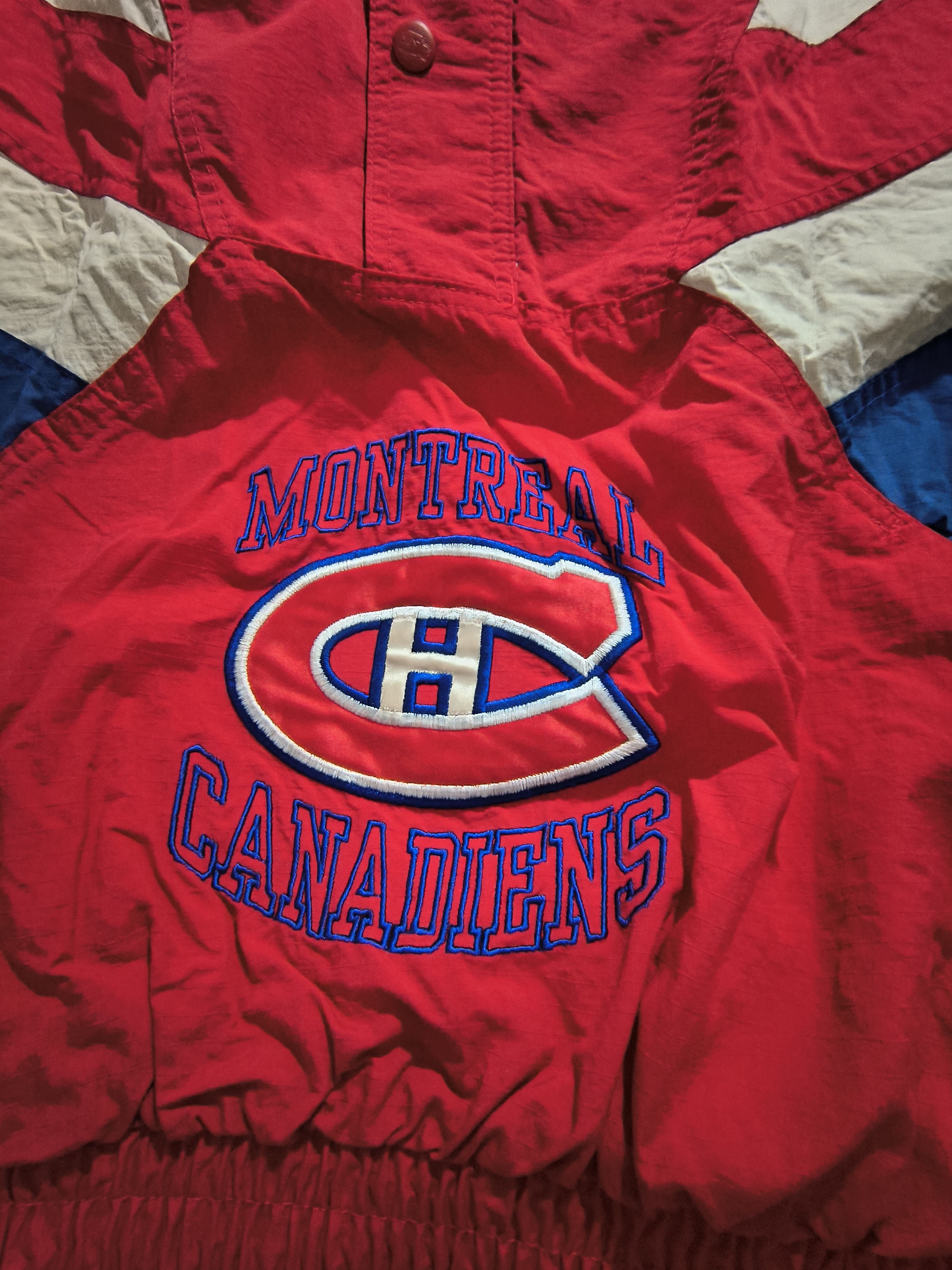 Starter Montreal canadiens starter quarter zip hockey jacket Size US L / EU 52-54 / 3 - 2 Thumbnail