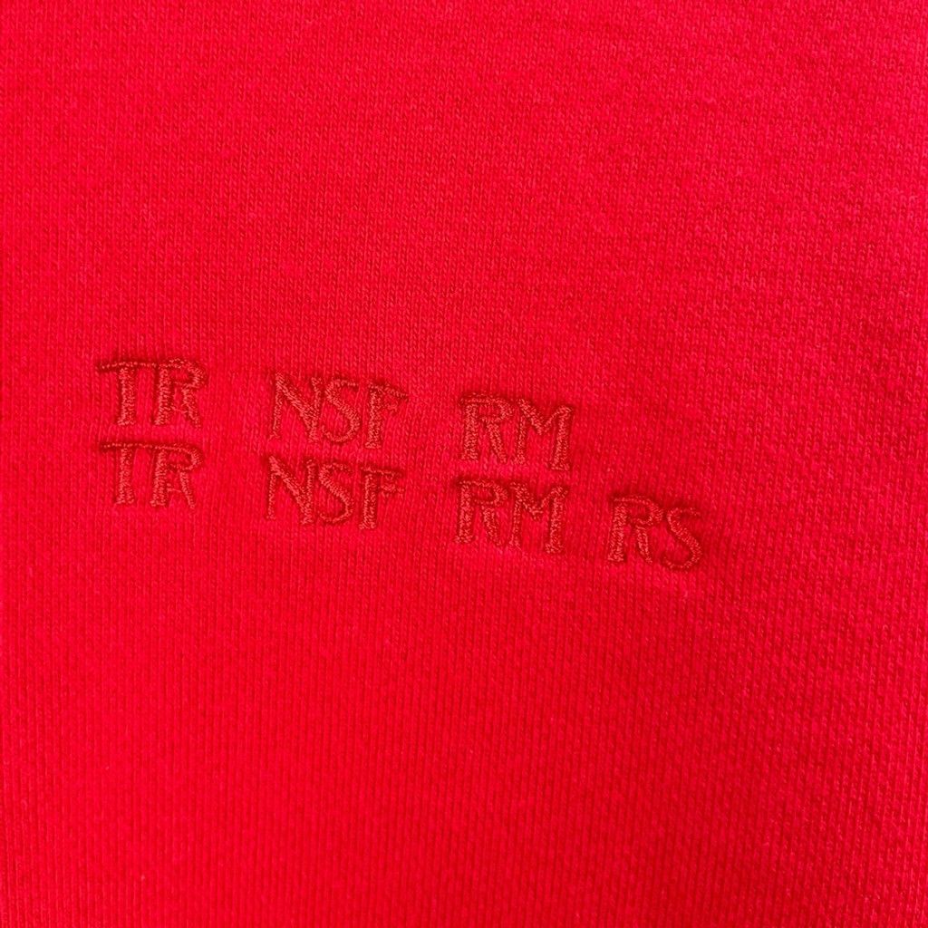 Raf Simons Raf Simons Red Graphic Transform Crew Neck Sweat Shirt - S Size US S / EU 44-46 / 1 - 6 Thumbnail