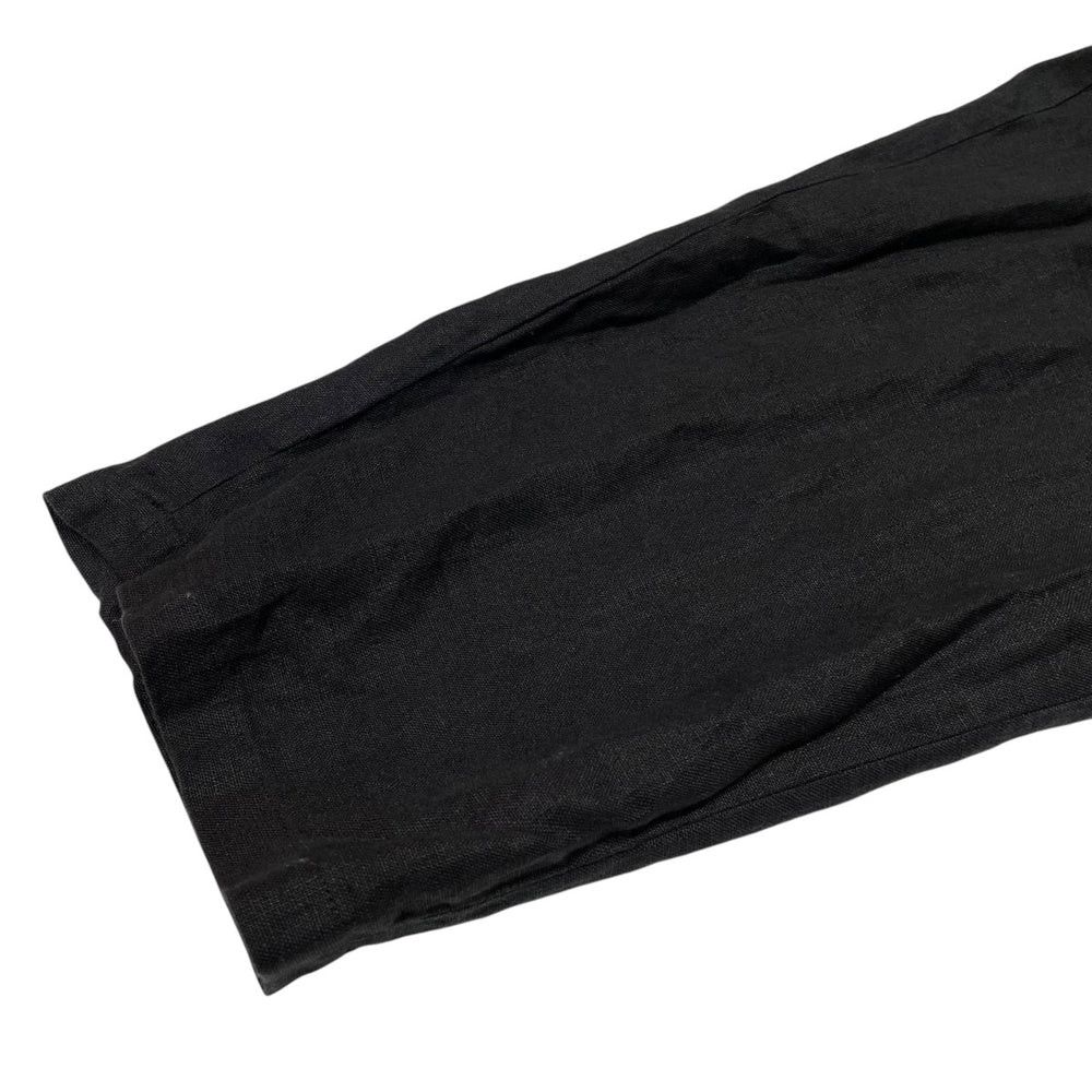 Yohji Yamamoto Yohji Yamamoto pour hommecotton/black Linen pants Size US 37 - 5 Thumbnail