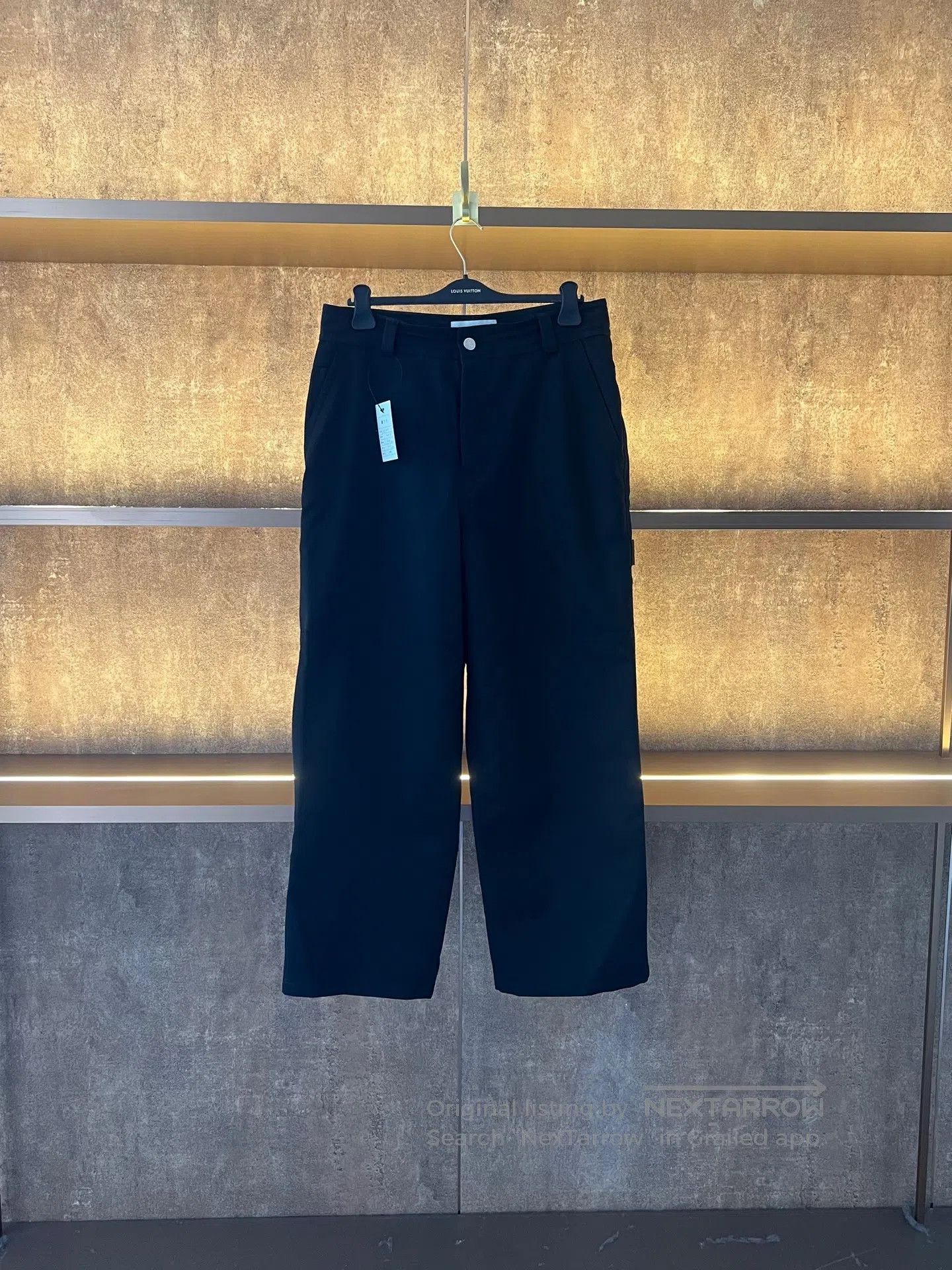 Amiri Amiri Black Lambswool Casual Pants| Size US 41 - 1 Thumbnail