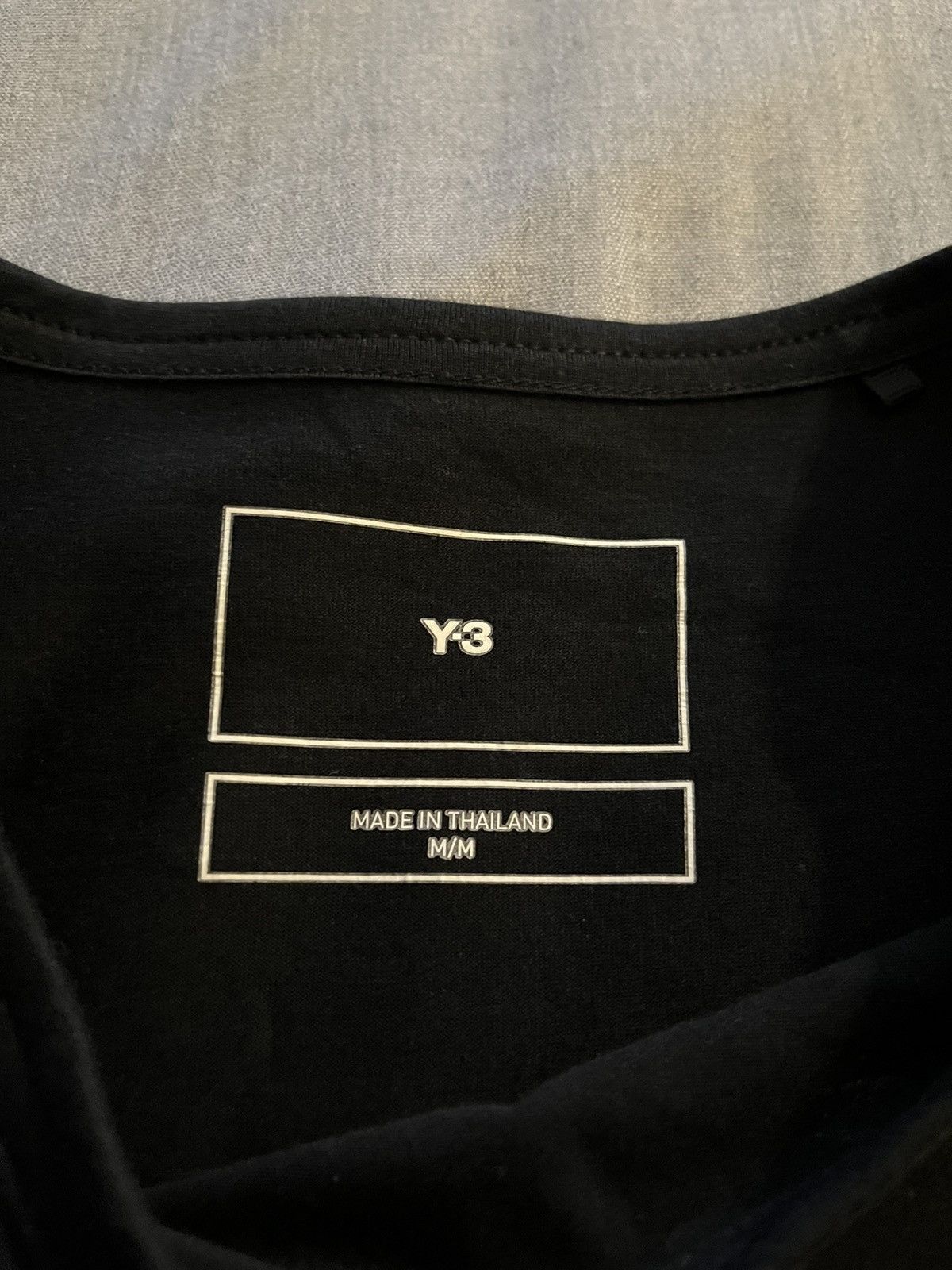 Adidas × Y-3 × Yohji Yamamoto Y-3 Boxy Short Sleeve Tee Size US M / EU 48-50 / 2 - 3 Thumbnail