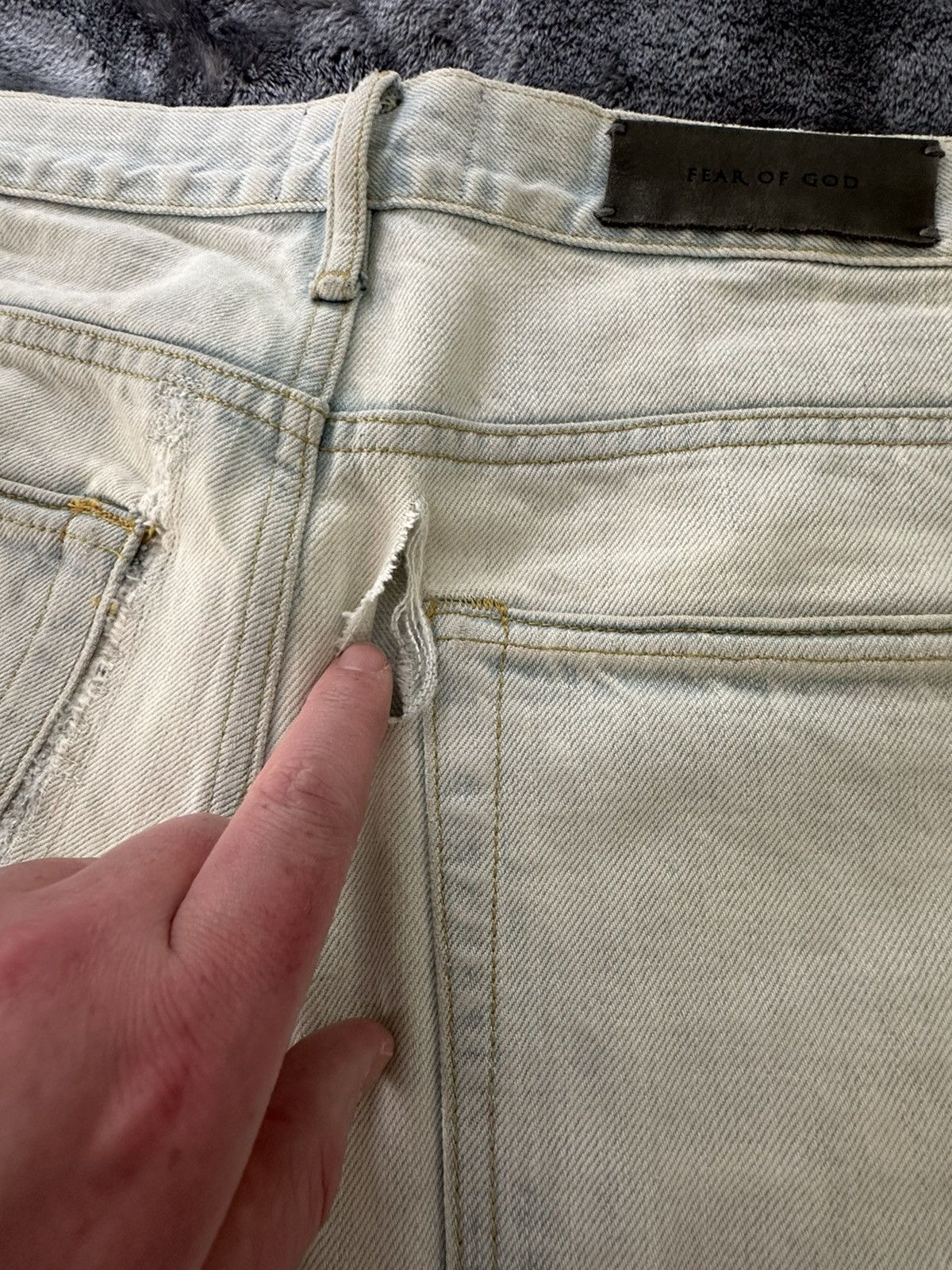 Fear of God Fear of God Fifth Collection Jeans sz 33 Size US 33 - 5 Thumbnail