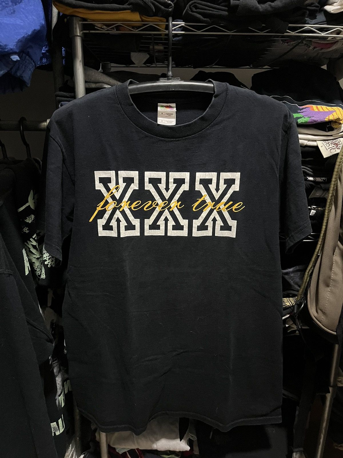 Rock T Shirt × Vintage Forever True SxE Straight Edge XXX Tee 00s 