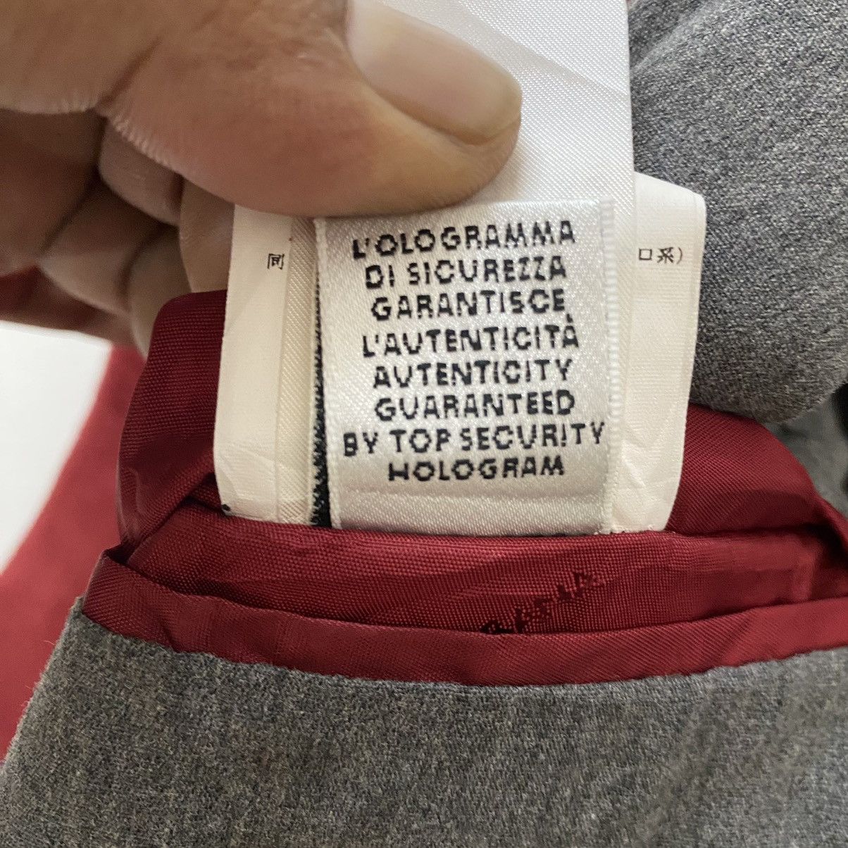 Dolce & Gabbana ✨D&G red moleskin fabric long coat Made in Italy Size US M / EU 48-50 / 2 - 16 Thumbnail