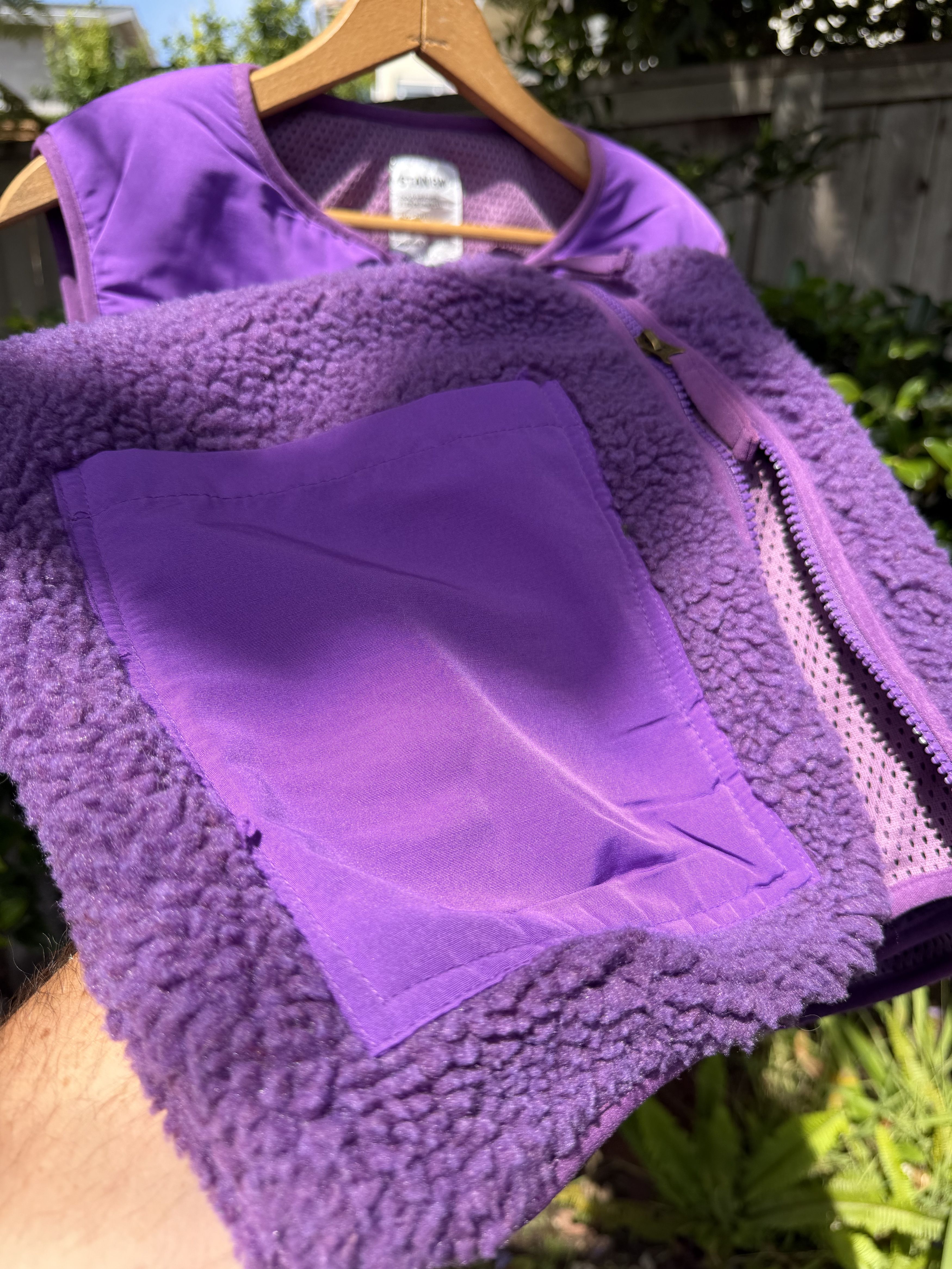 Stan Ray Stan Ray Men's High Pile Fleece Vest in Purple Size Small Size US S / EU 44-46 / 1 - 12 Thumbnail
