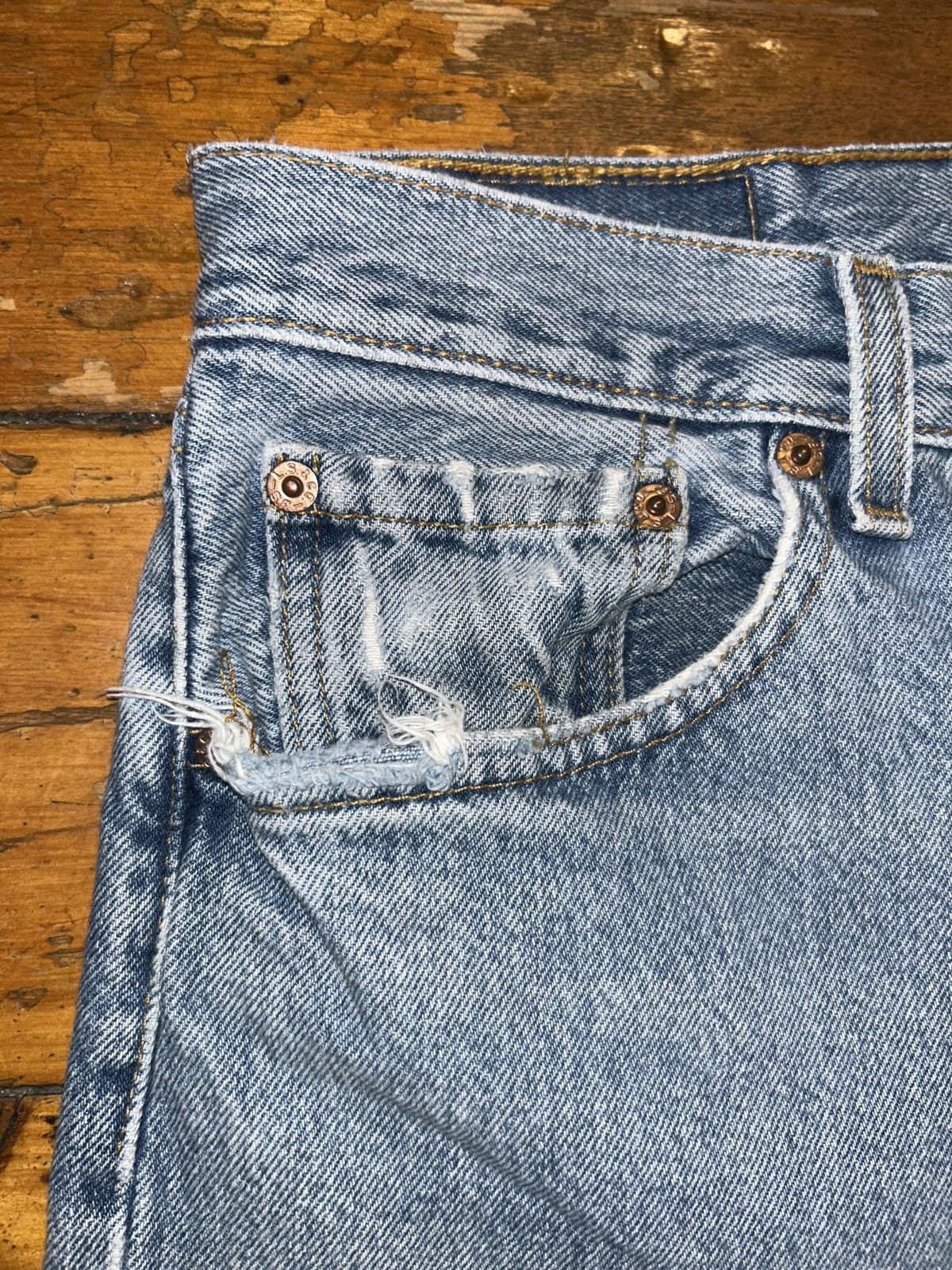 Levi's Vintage 90’s Levi’s 501XX made in USA Size US 34 / EU 50 - 10 Thumbnail
