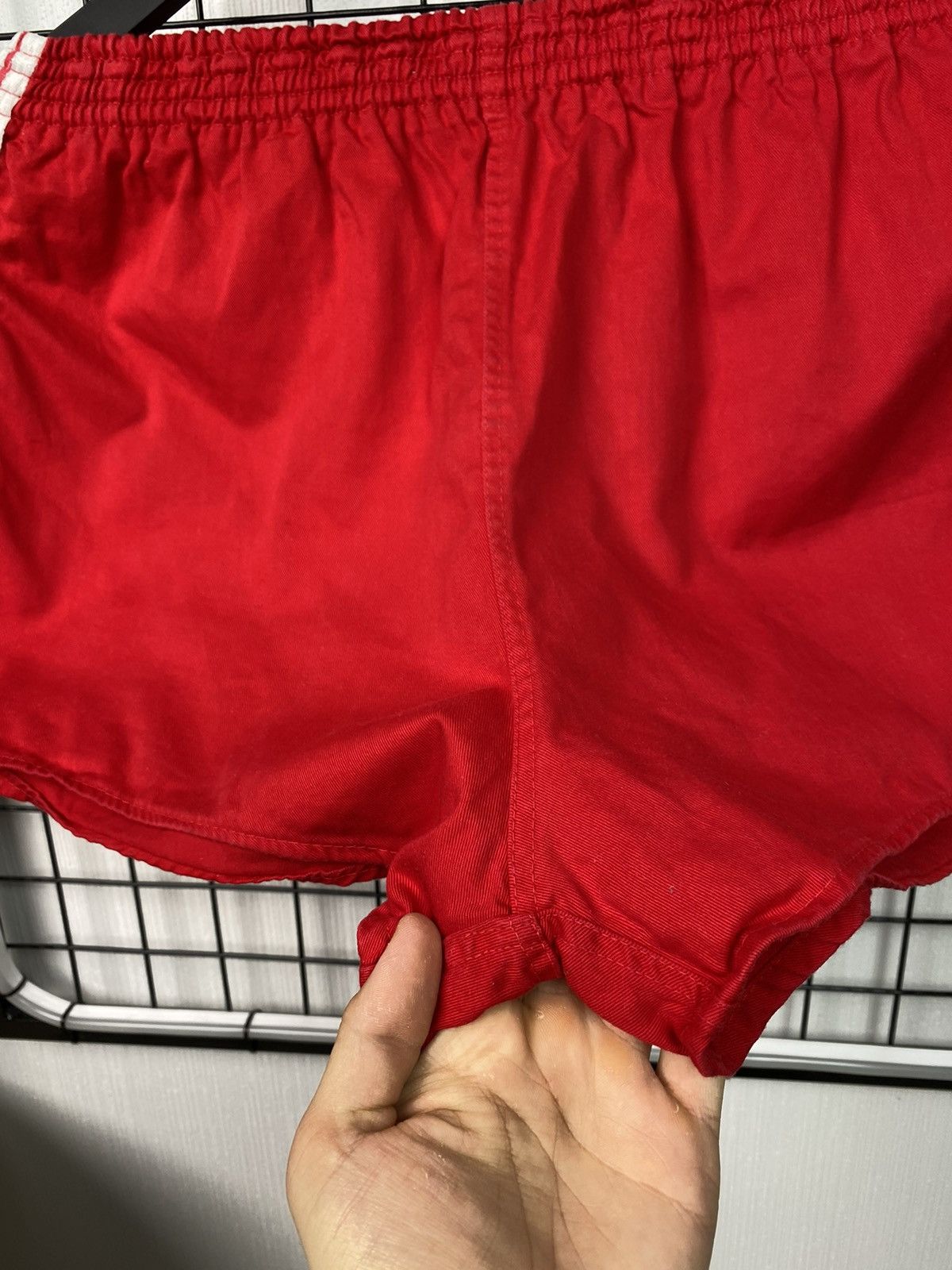 Adidas × Vintage Adidas Vintage Running Shorts 80s Made in West Germany M/L Size US 32 / EU 48 - 4 Thumbnail