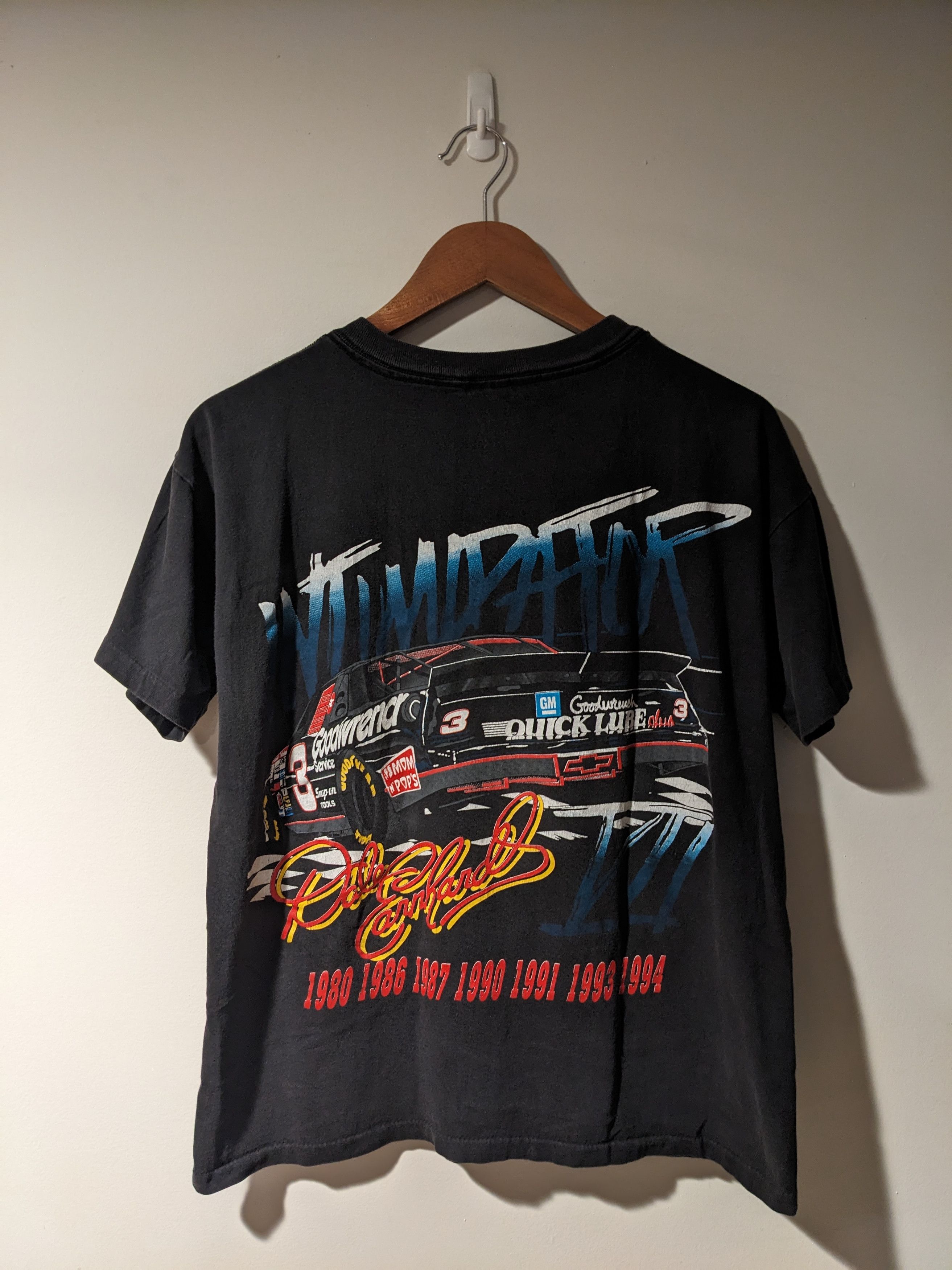 Chase Authentics × NASCAR × Vintage Vintage 1995 Dale Earnhardt 7 Time Champion Nascar T-Shirt Size US M / EU 48-50 / 2 - 5 Thumbnail
