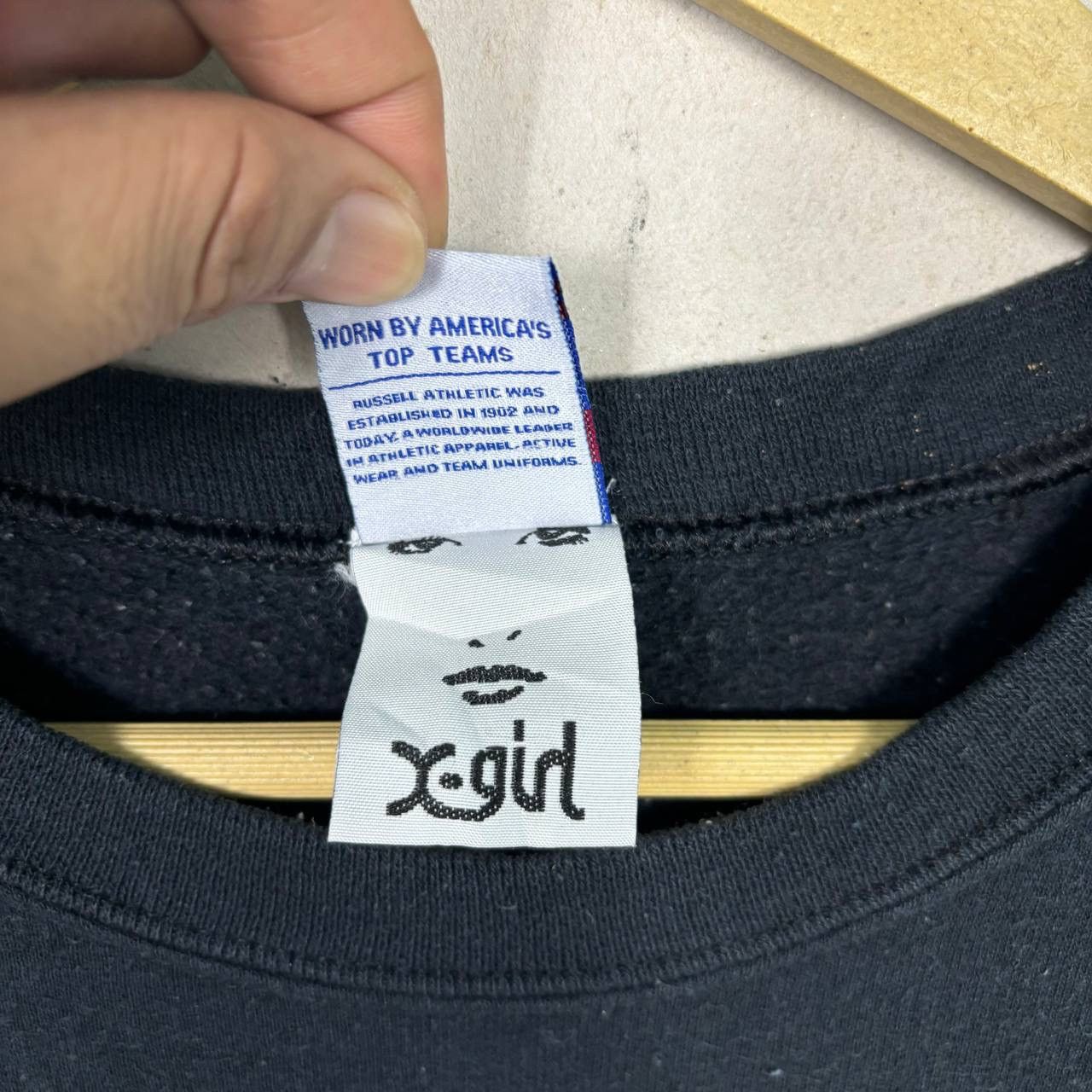 Russell Athletic X-Girl x Russell Athletic Red Box Logo Crewneck Sweatshirt L Size US L / EU 52-54 / 3 - 6 Thumbnail