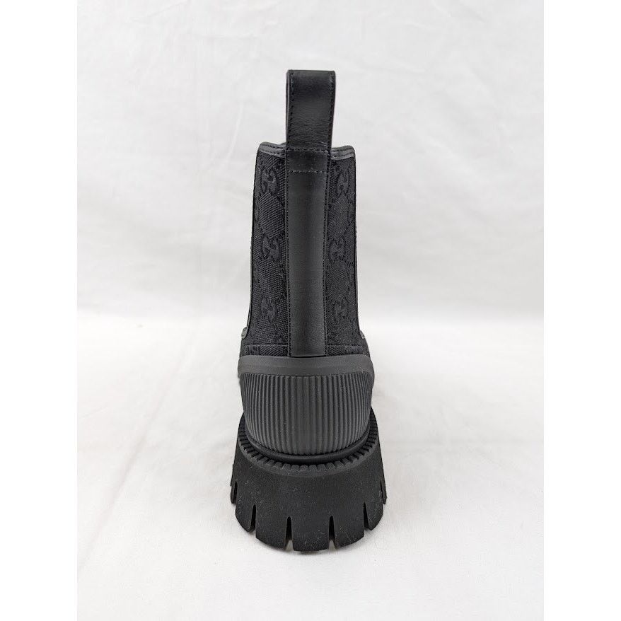 Gucci o1rshd1 New Canvas GG Boots in Black Size US 11.5 / EU 44-45 - 9 Thumbnail