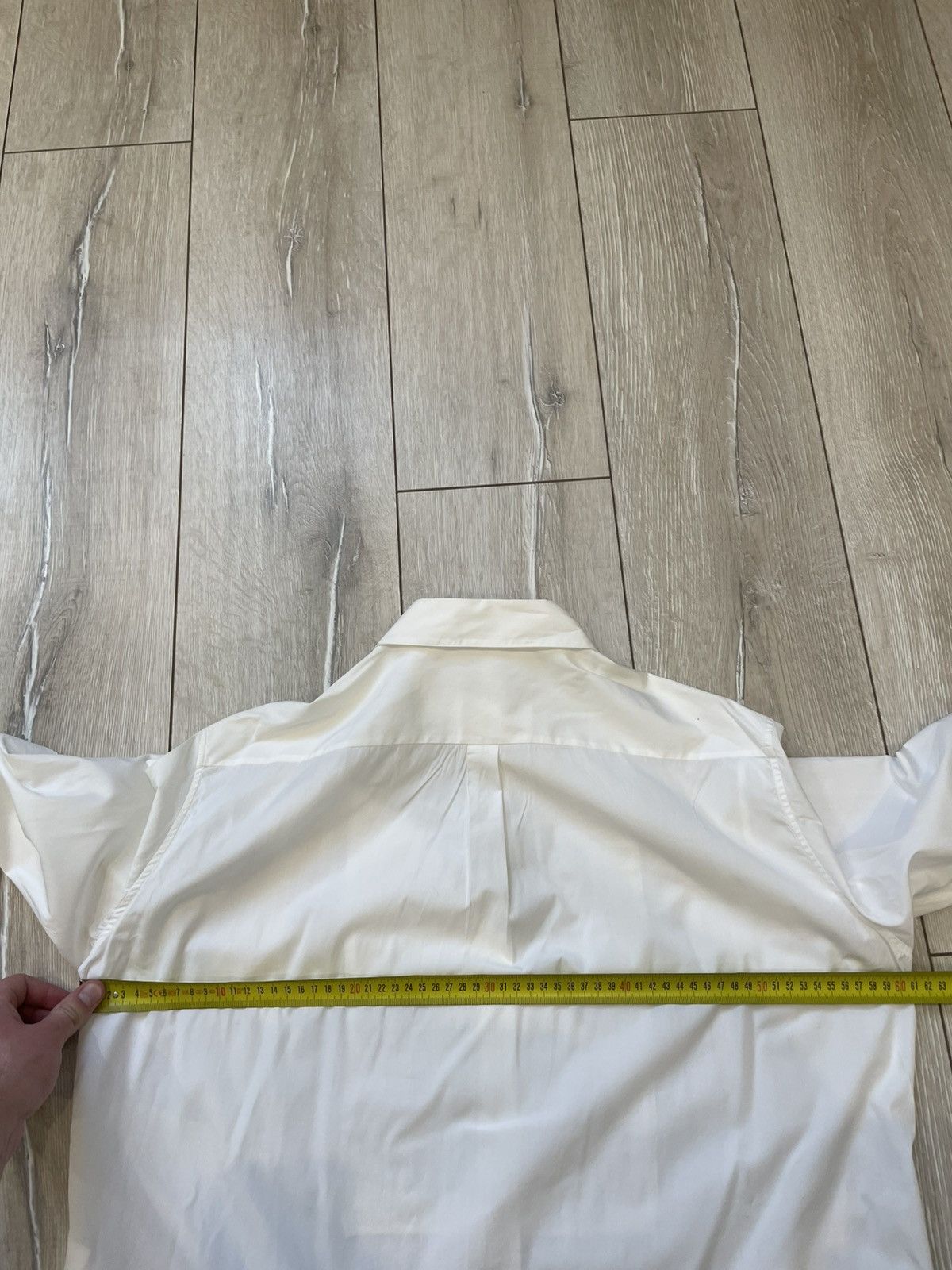 Celine Celine white shirt Size M / US 6-8 / IT 42-44 - 13 Thumbnail