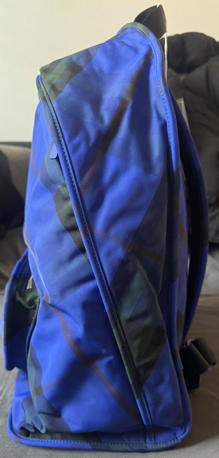 Burberry Burberry Shield Vintage Knight Large Check Print Backpack Size ONE SIZE - 3 Thumbnail