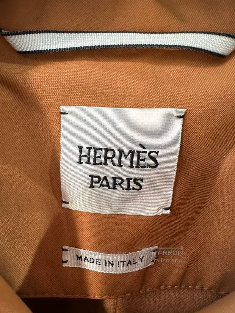 Hermes Hermes Solid color zipper casual windbreaker Size XS / US 0-2 / IT 36-38 - 2 Thumbnail