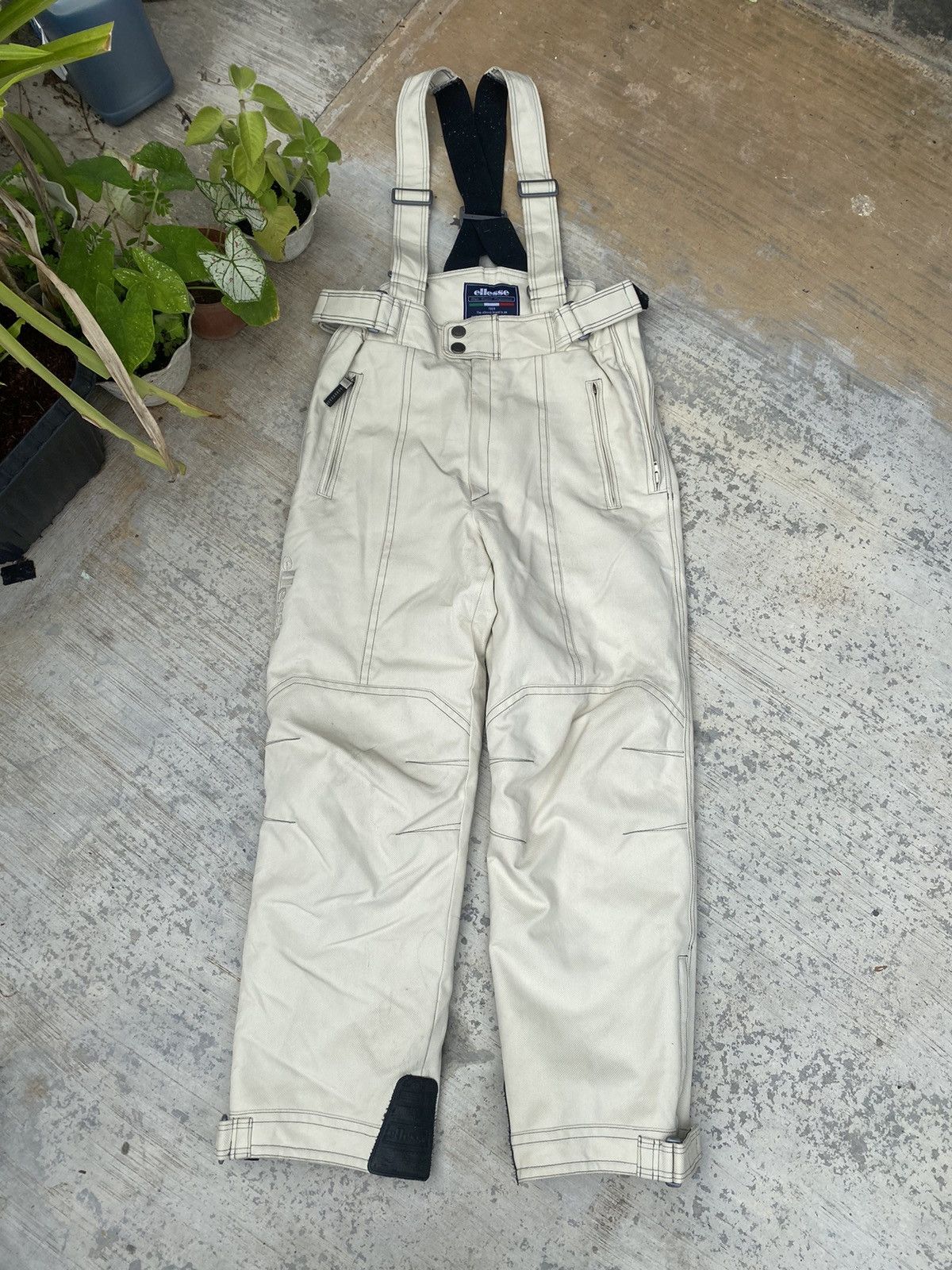 image of Steals Vintage Ellesse Overall Ski in Cream, Men's (Size 30)