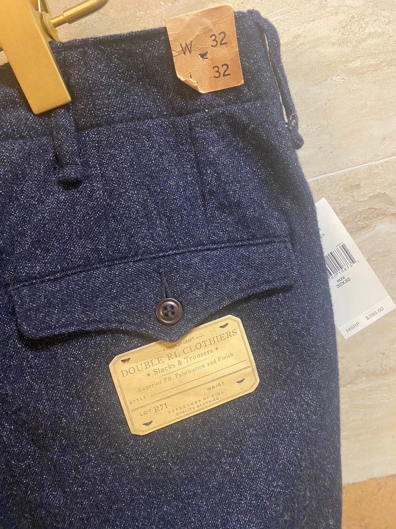 RRL Ralph Lauren RRL Ralph Lauren 16 Cotton Wool Blended Blue Dyeing Pepper Size US 32 / EU 48 - 5 Thumbnail