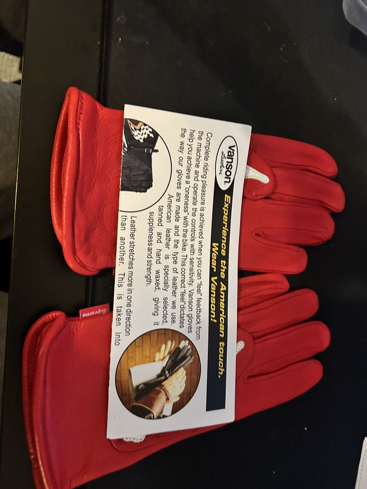 Supreme × Vanson Leathers Supreme x Vanson Leathers Xray Bones gloves Size ONE SIZE - 10 Thumbnail