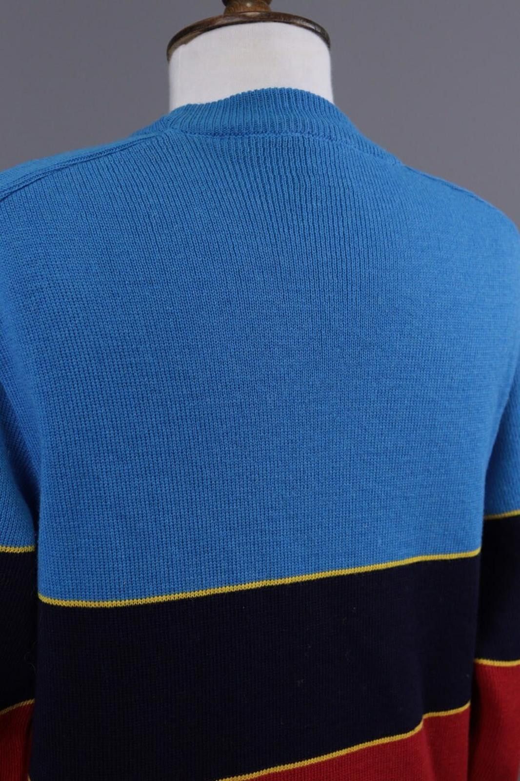 Saint James Men Saint James Multicolor Striped Wool Knit Sweater Size L Size US L / EU 52-54 / 3 - 12 Thumbnail