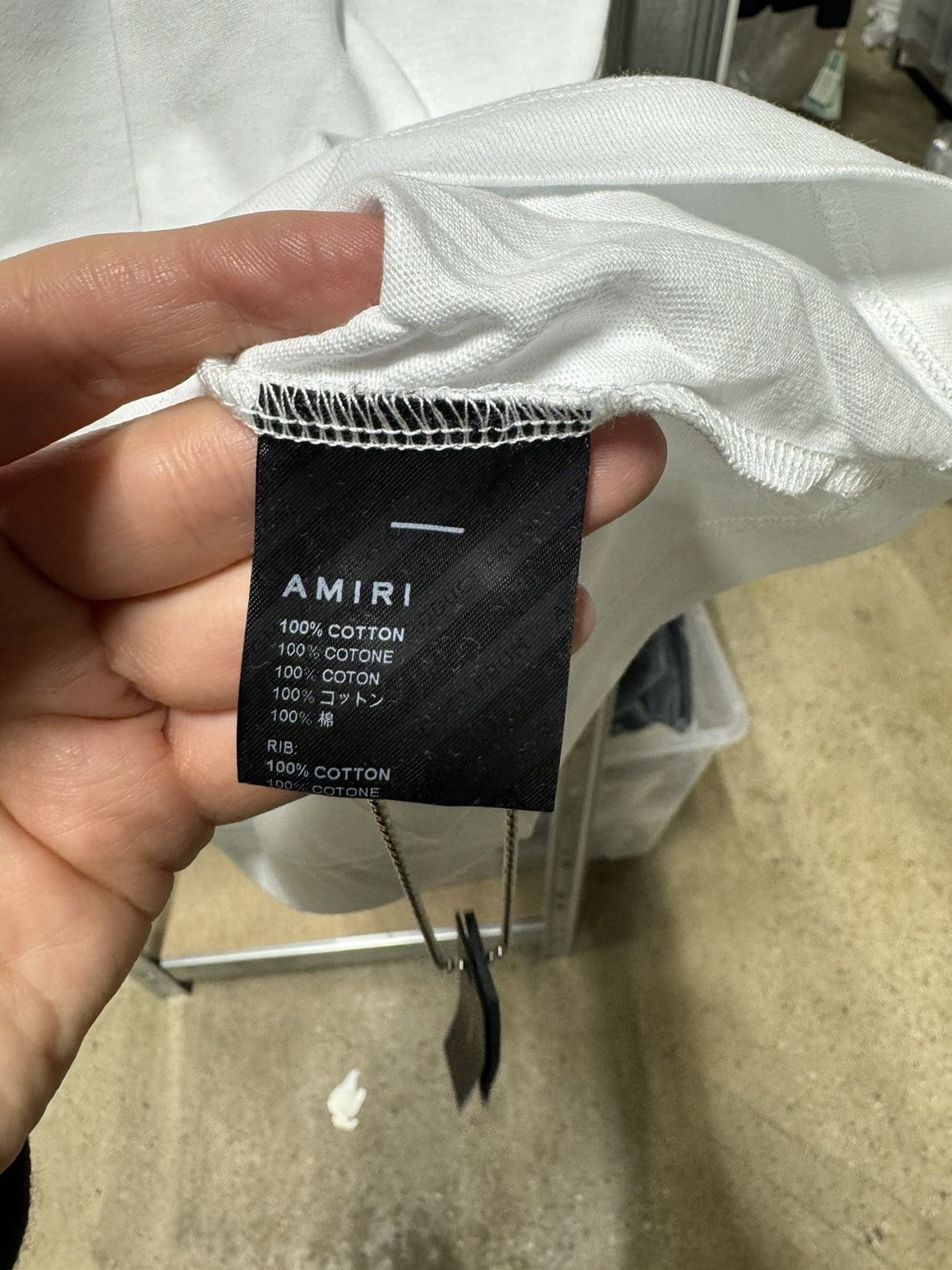Amiri Amiri Bar Logo T-Shirt NEW 550$ Size US S / EU 44-46 / 1 - 4 Thumbnail