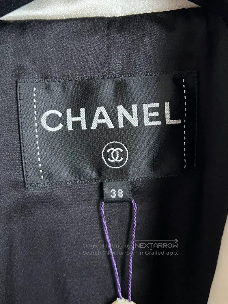 Chanel Chanel Misty Forest Black Horsehair Coat Size XS / US 0-2 / IT 36-38 - 4 Thumbnail