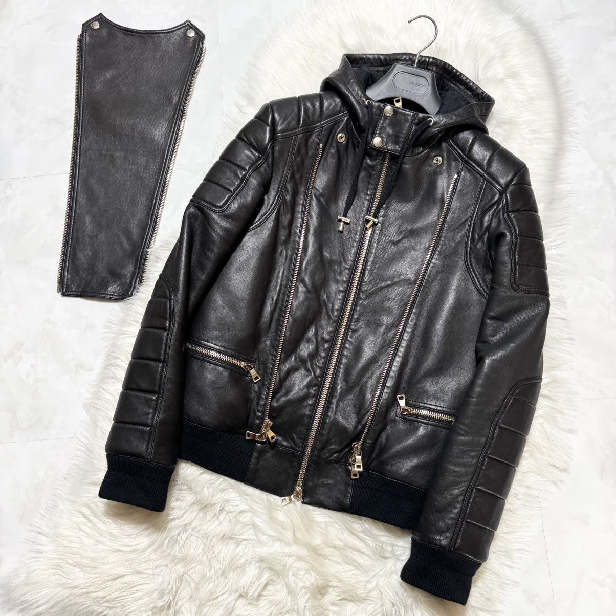 Balmain Balmain Homme quilted leather blouson Jacket Size US M / EU 48-50 / 2 - 14 Thumbnail
