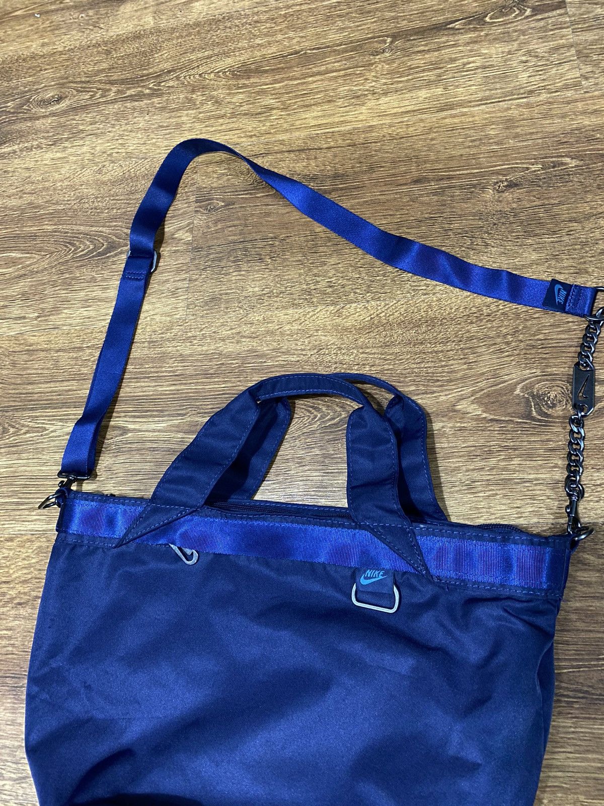 Nike Streetwear Blue Nike Luxury Swoosh Bag Y2K Sportswear rare Size ONE SIZE - 9 Thumbnail
