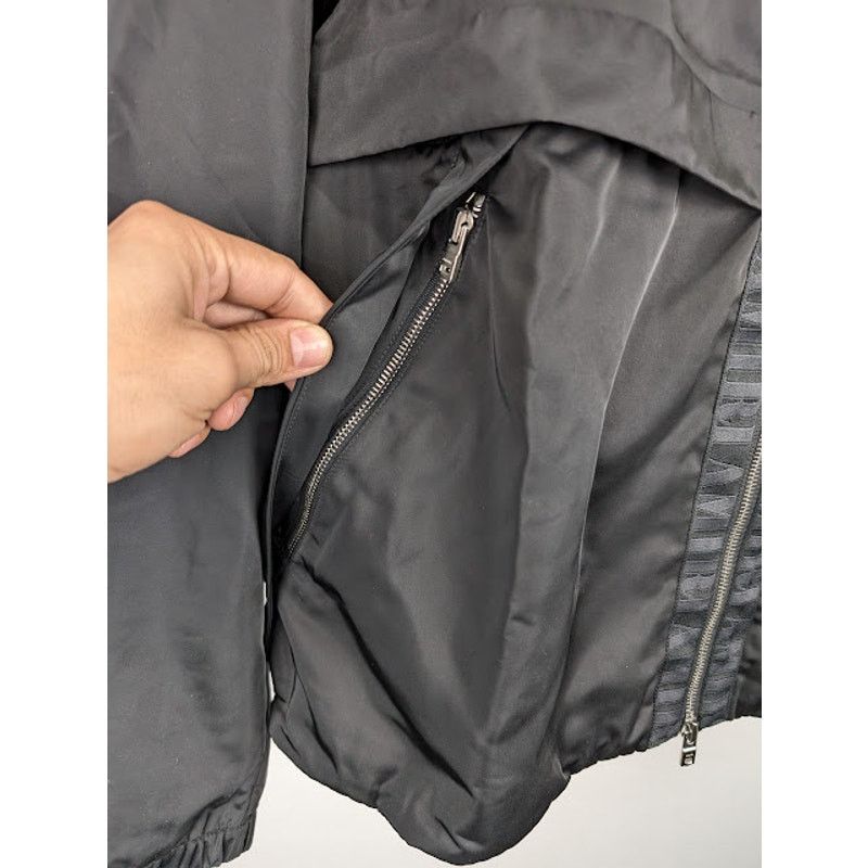Amiri o1rshd1 Light Weight Nylon Anorak Jacket in Black Size US L / EU 52-54 / 3 - 6 Thumbnail