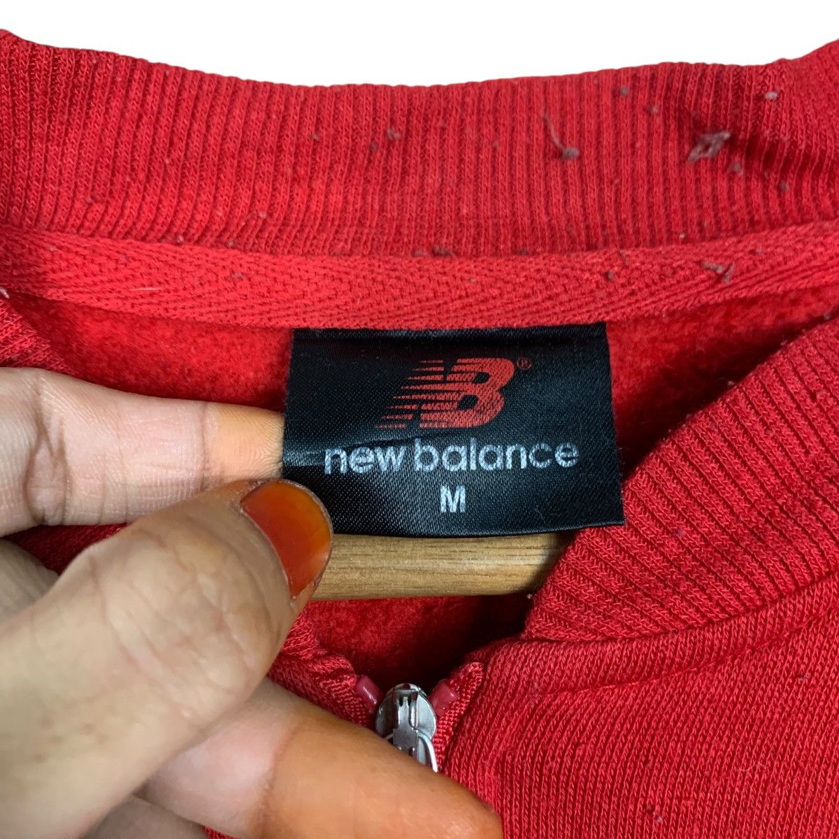 New Balance NEW BALANCE Embroidery Small Logo Sweatshirt #3603-C165 Size US M / EU 48-50 / 2 - 9 Thumbnail