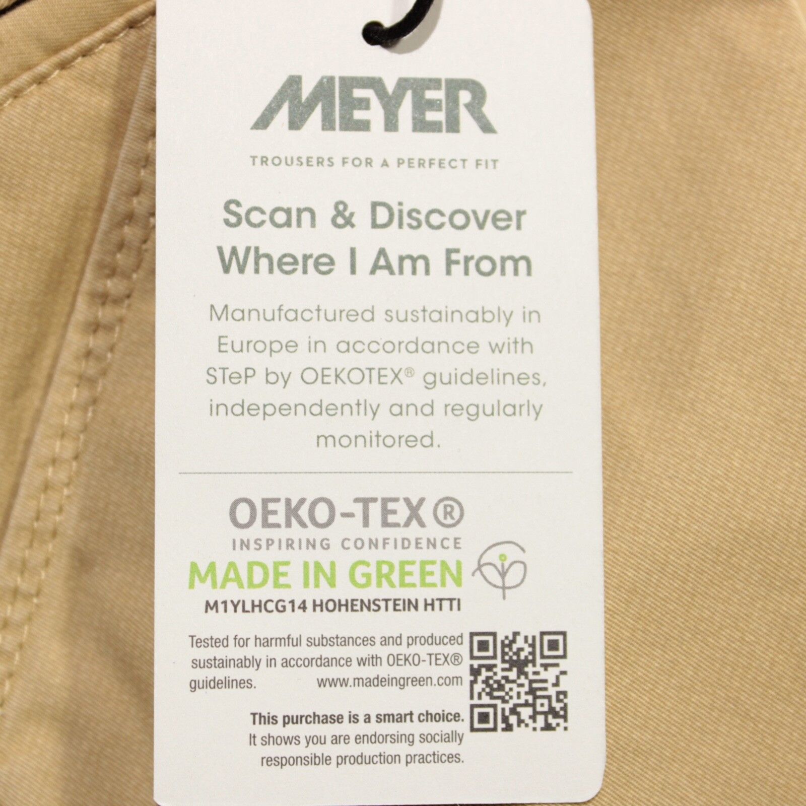 Other Meyer New with tags Chino Size 34 US In Beige Size US 34 / EU 50 - 7 Thumbnail