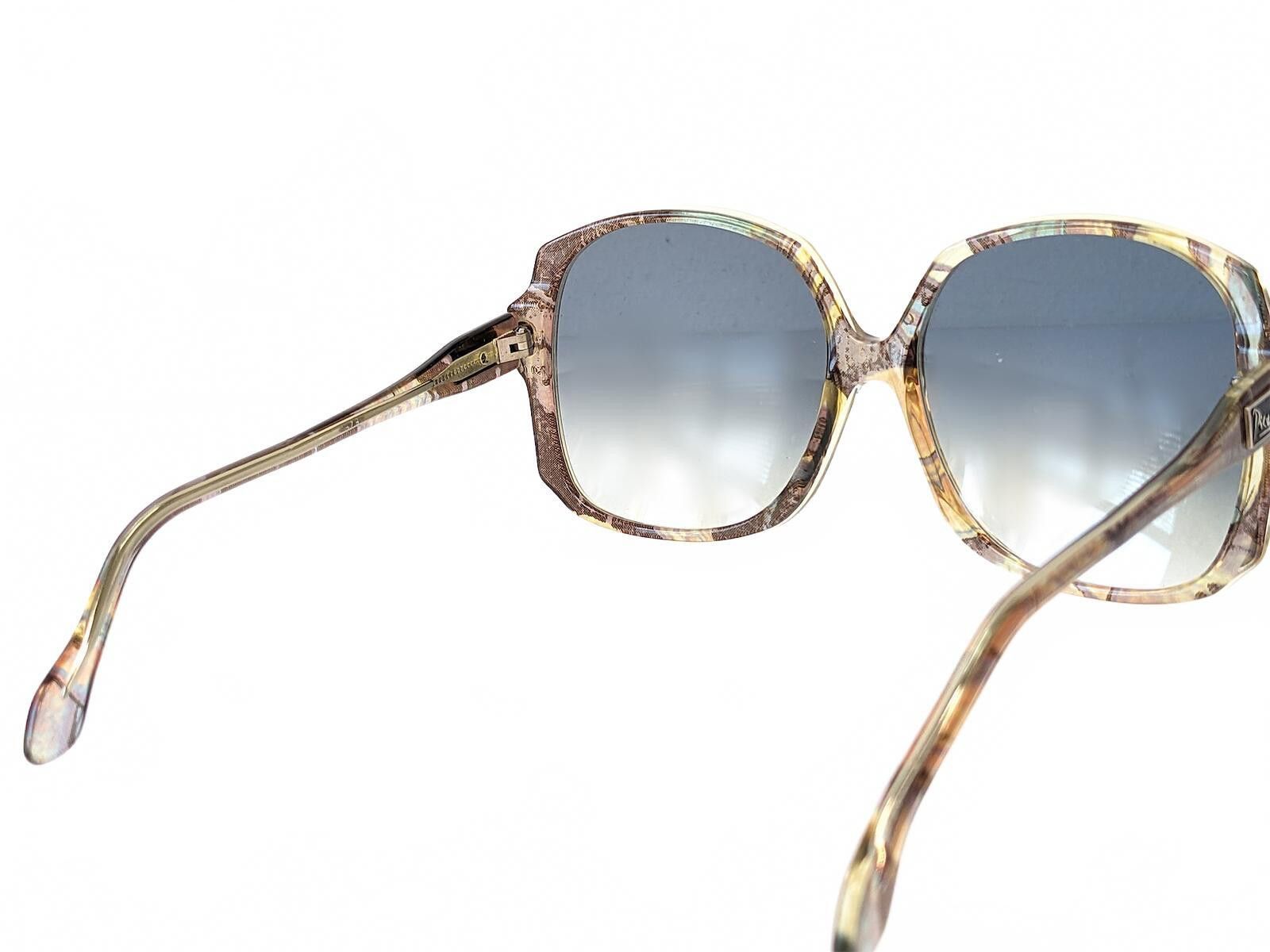 Paloma Picasso Picasso NR 1 Women Sunglasses Italy | Patterned Oversize Size ONE SIZE - 8 Thumbnail