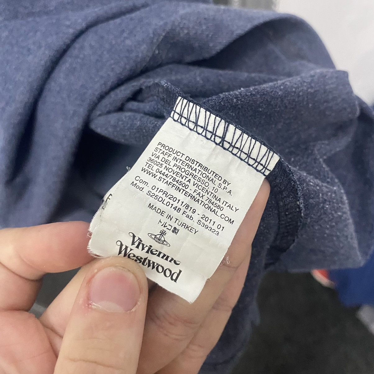 Vivienne Westwood Vivienne Westwood Polo Shirts small Logo vintage Size US L / EU 52-54 / 3 - 7 Thumbnail