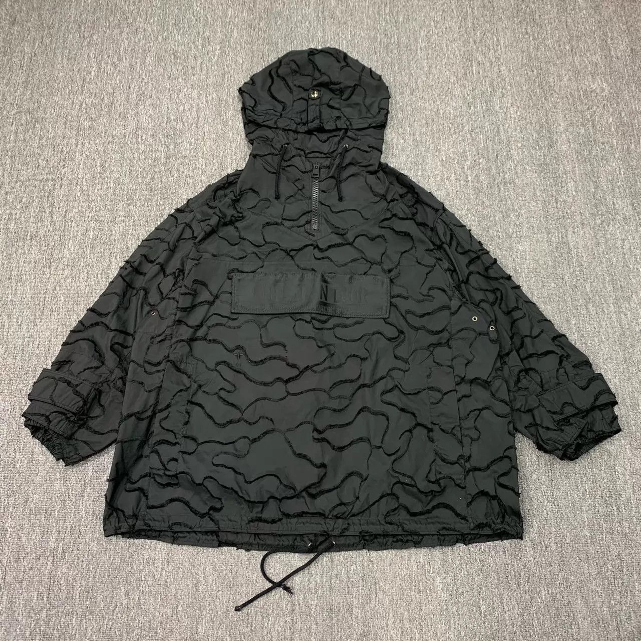 Dior Dior Black Logo Distressed Fringe XS 95 New Jacket Size XS / US 0-2 / IT 36-38 - 1 Thumbnail