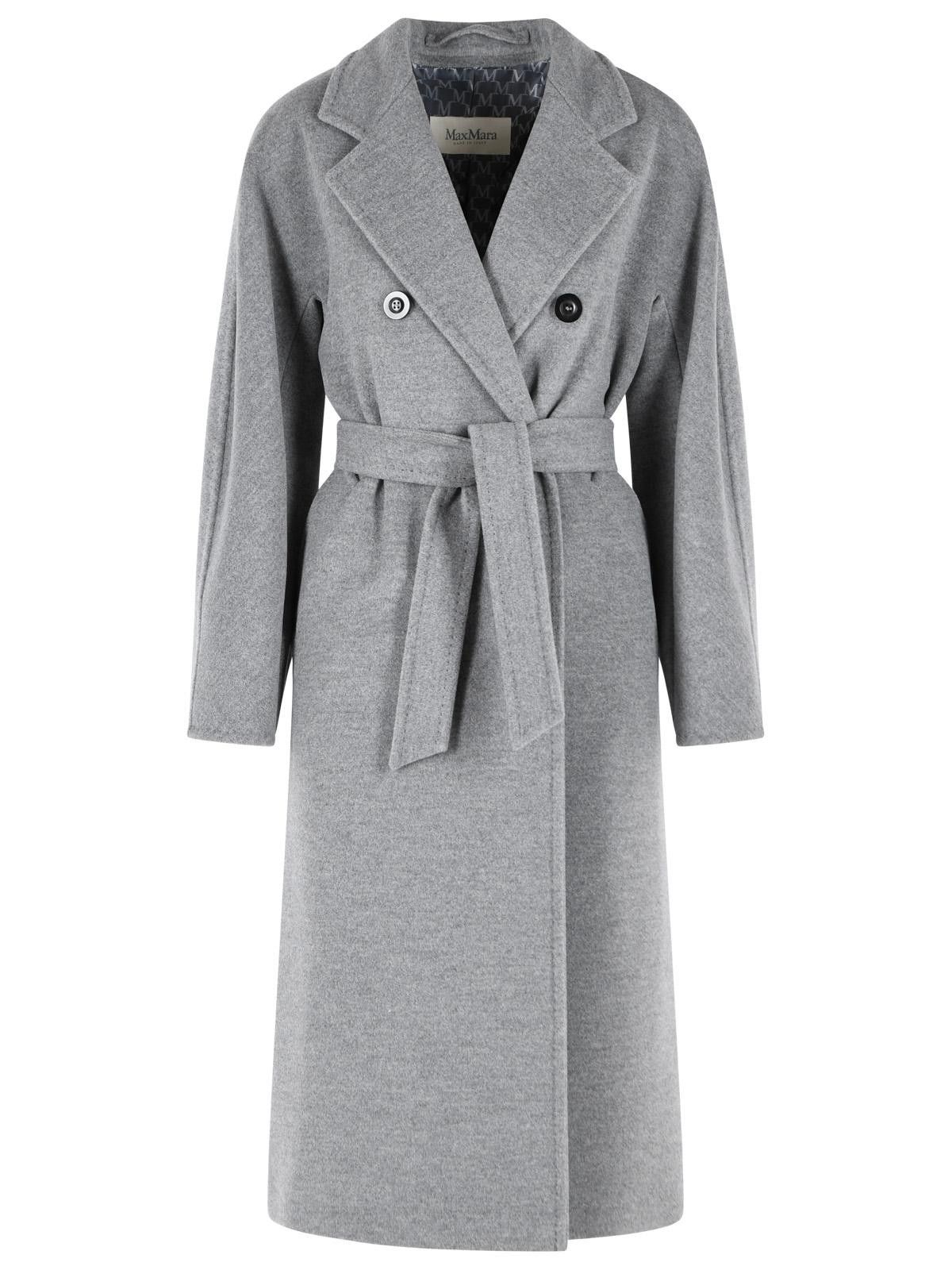Max Mara MAX MARA 'Madame' Virgin Wool And Grey Cashmere Coat Size XS / US 0-2 / IT 36-38 - 1 Thumbnail
