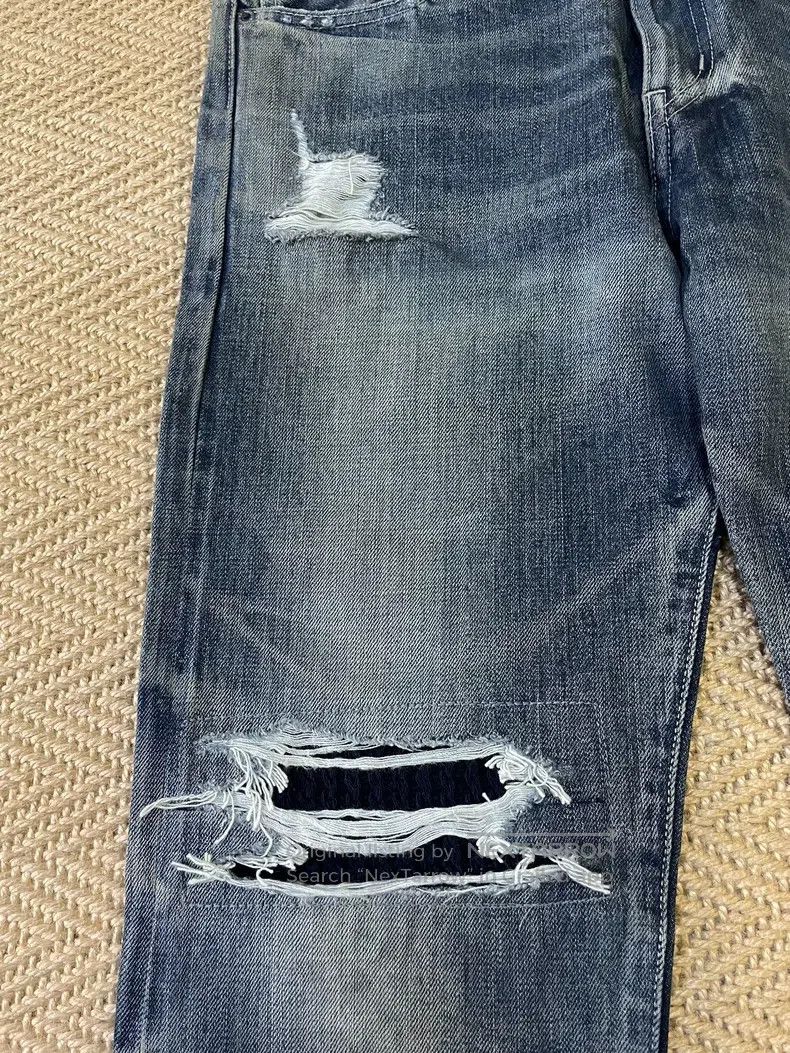 Neighborhood Neighborhood size M 18aw Patch King of Denim Washed Destro Size US 27 - 6 Thumbnail